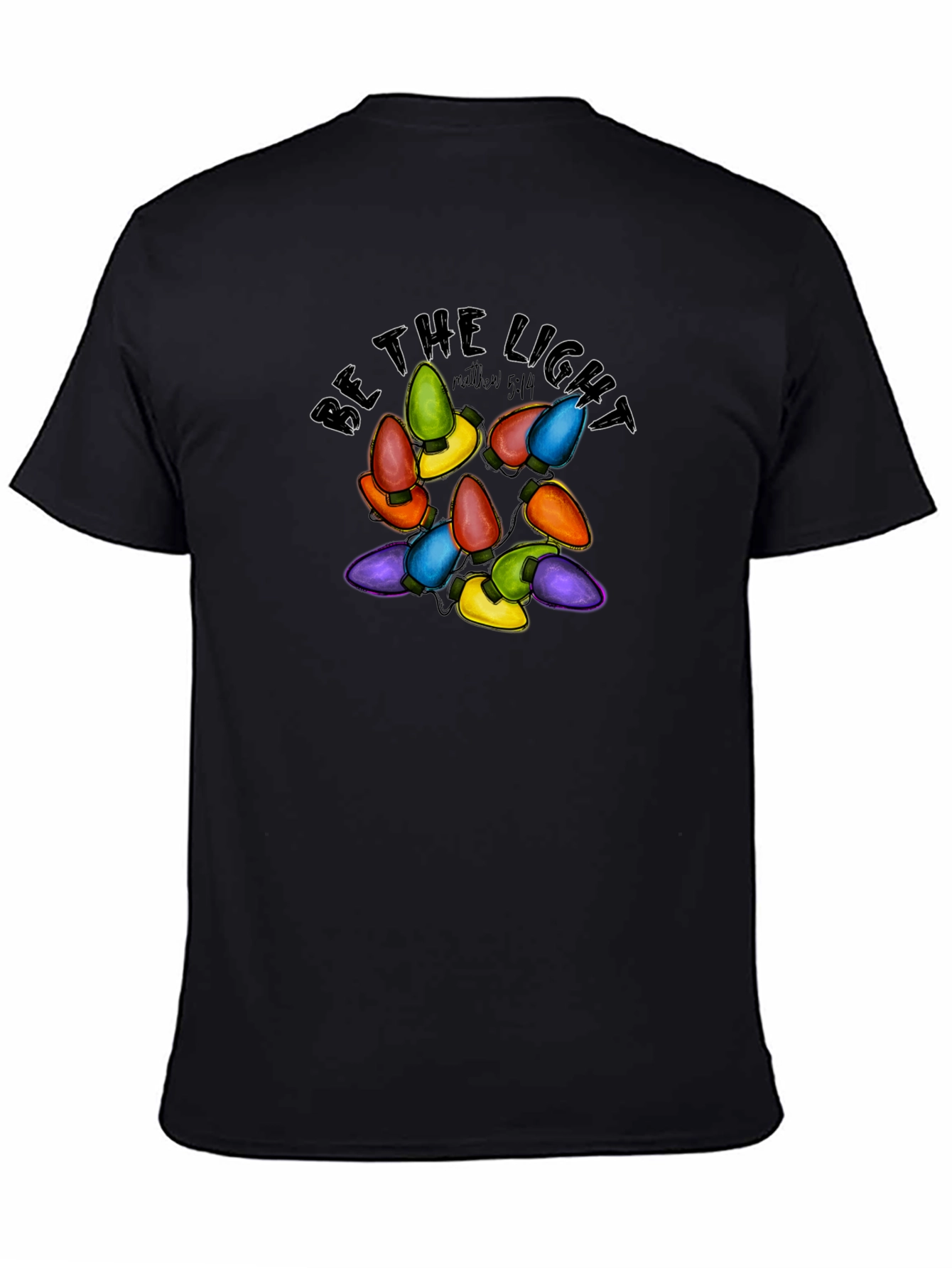 Be The Light Matthew 5:14 Graphic Tee
