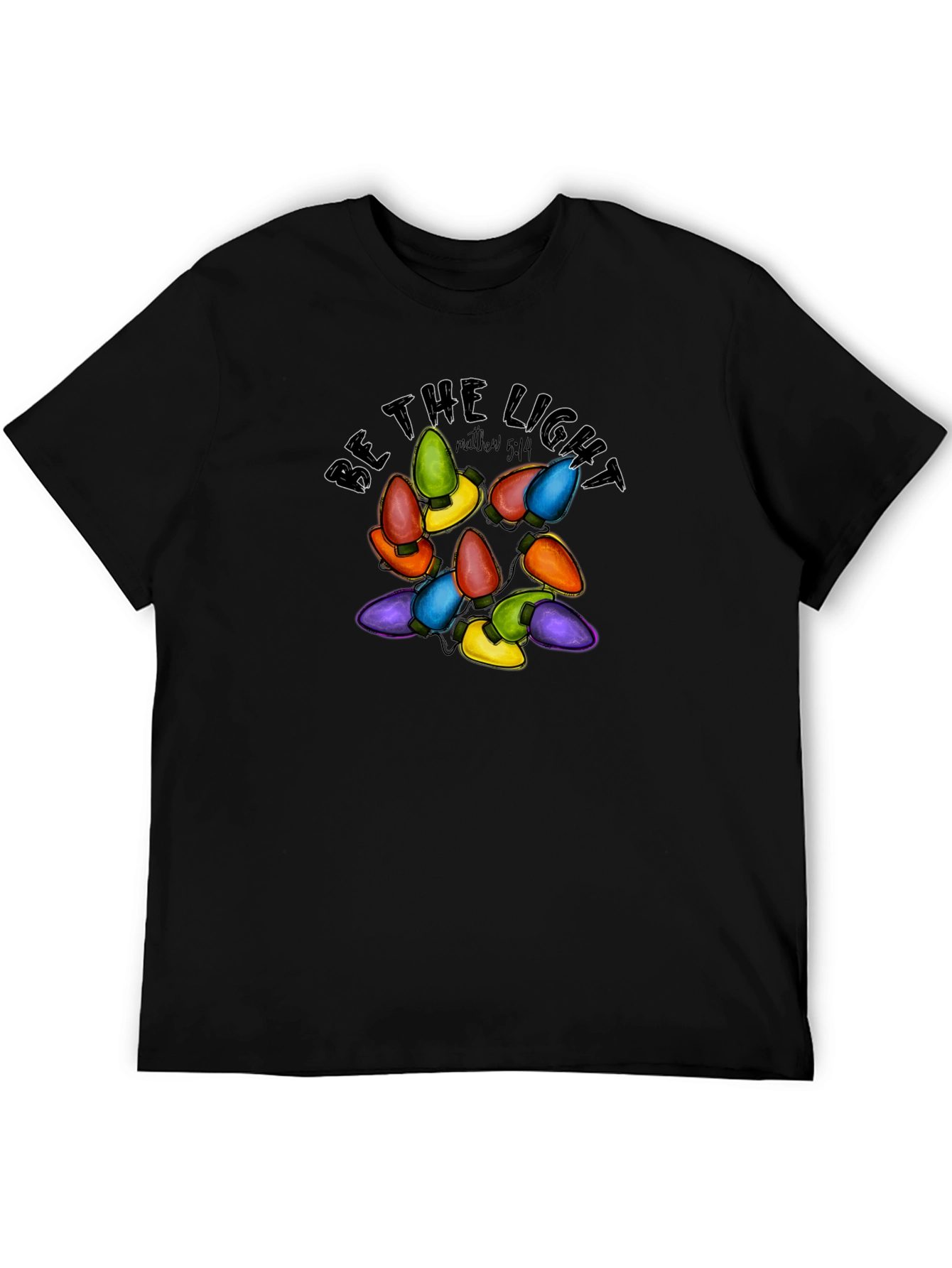 Be The Light Matthew 5:14 Graphic Tee