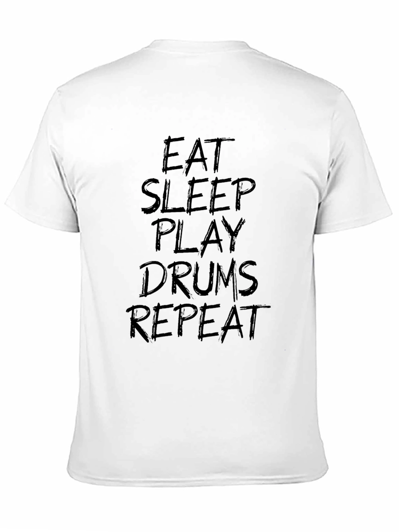 Eat Sleep Play Drums Repeat Graphic Tee
