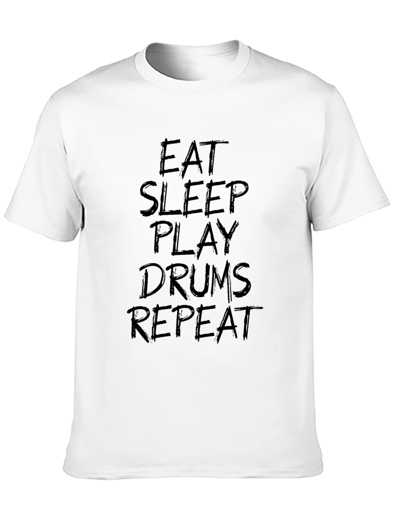 Eat Sleep Play Drums Repeat Graphic Tee
