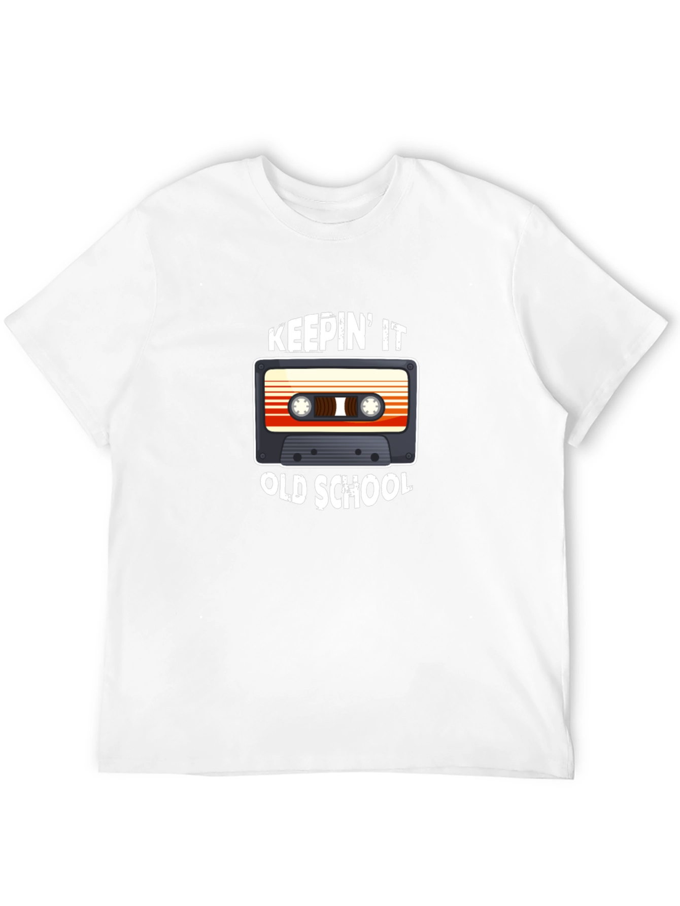 Keepin It Old School Cassette Tape Graphic Tee