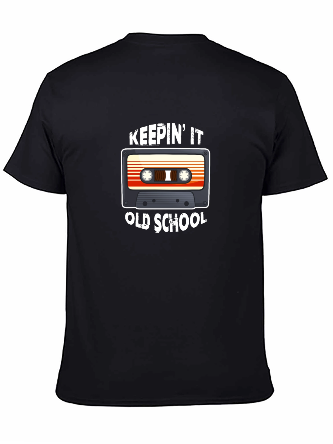 Keepin It Old School Cassette Tape Graphic Tee