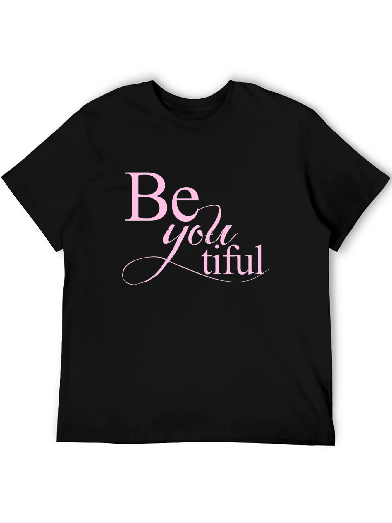 Be-YOU-tiful Black Graphic Tee