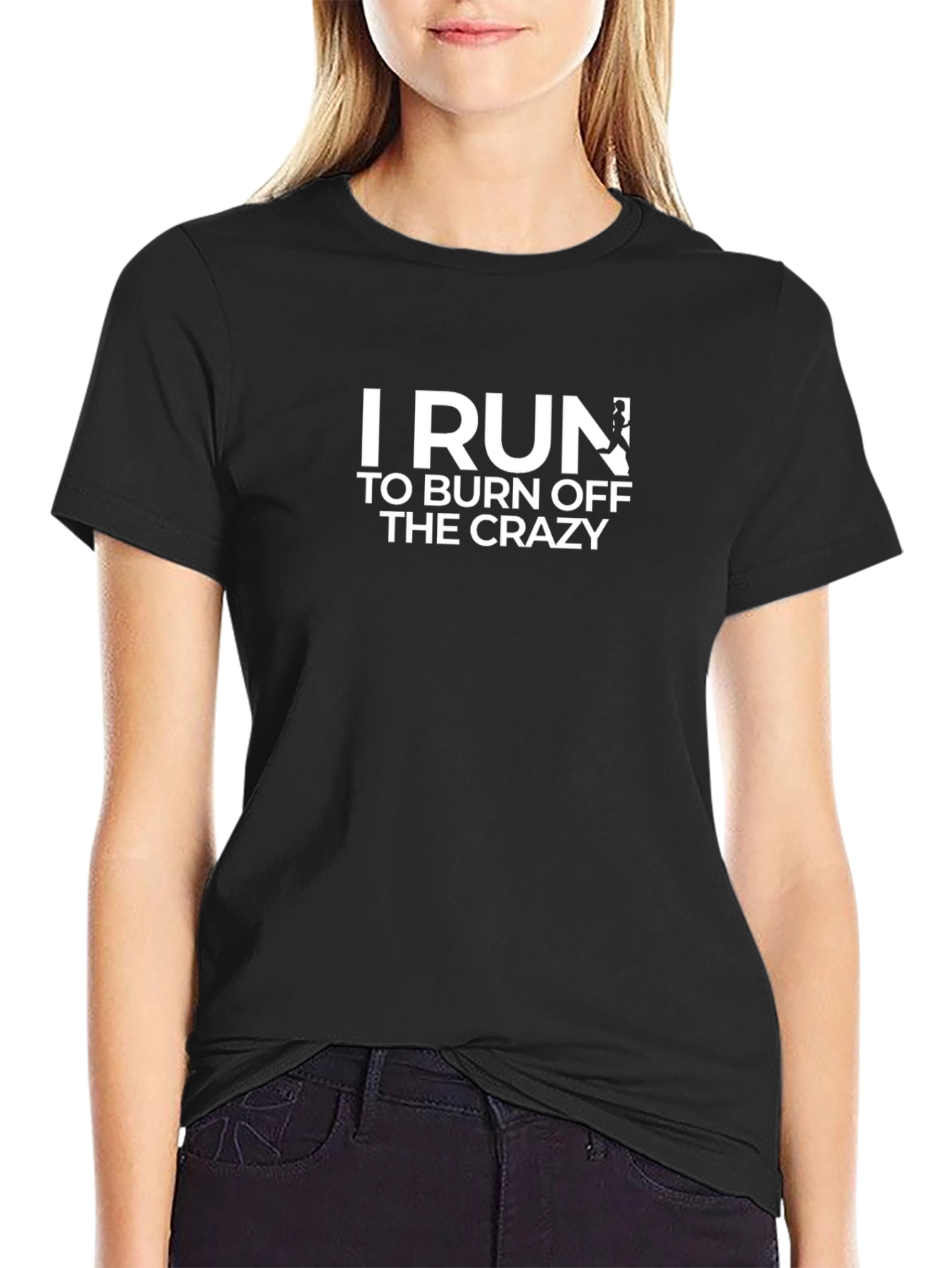 I Run to Burn Off The Crazy Graphic Tee