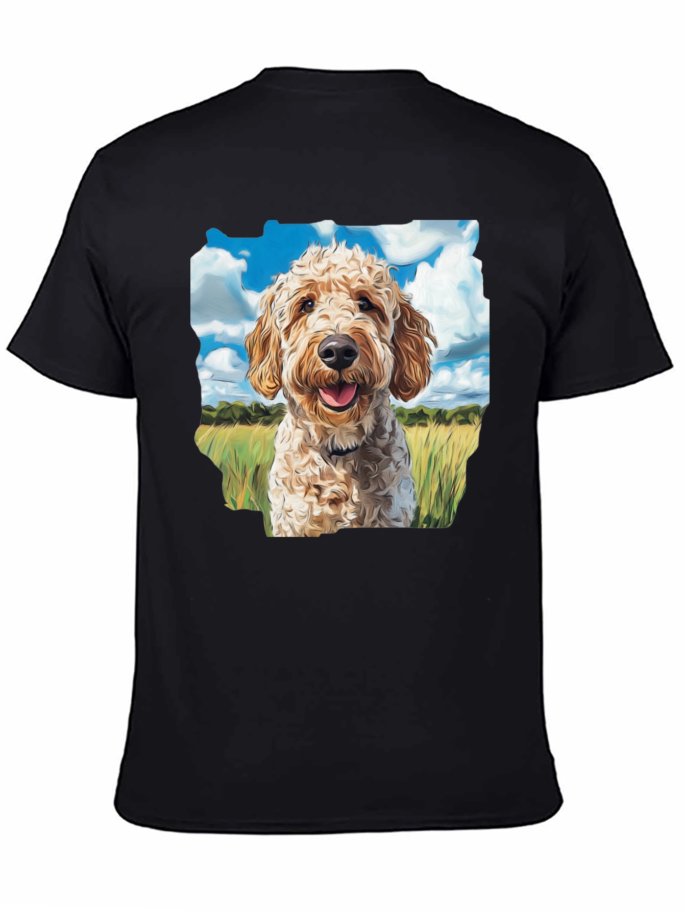 Goldendoodle Dog Lover T-Shirt - Black