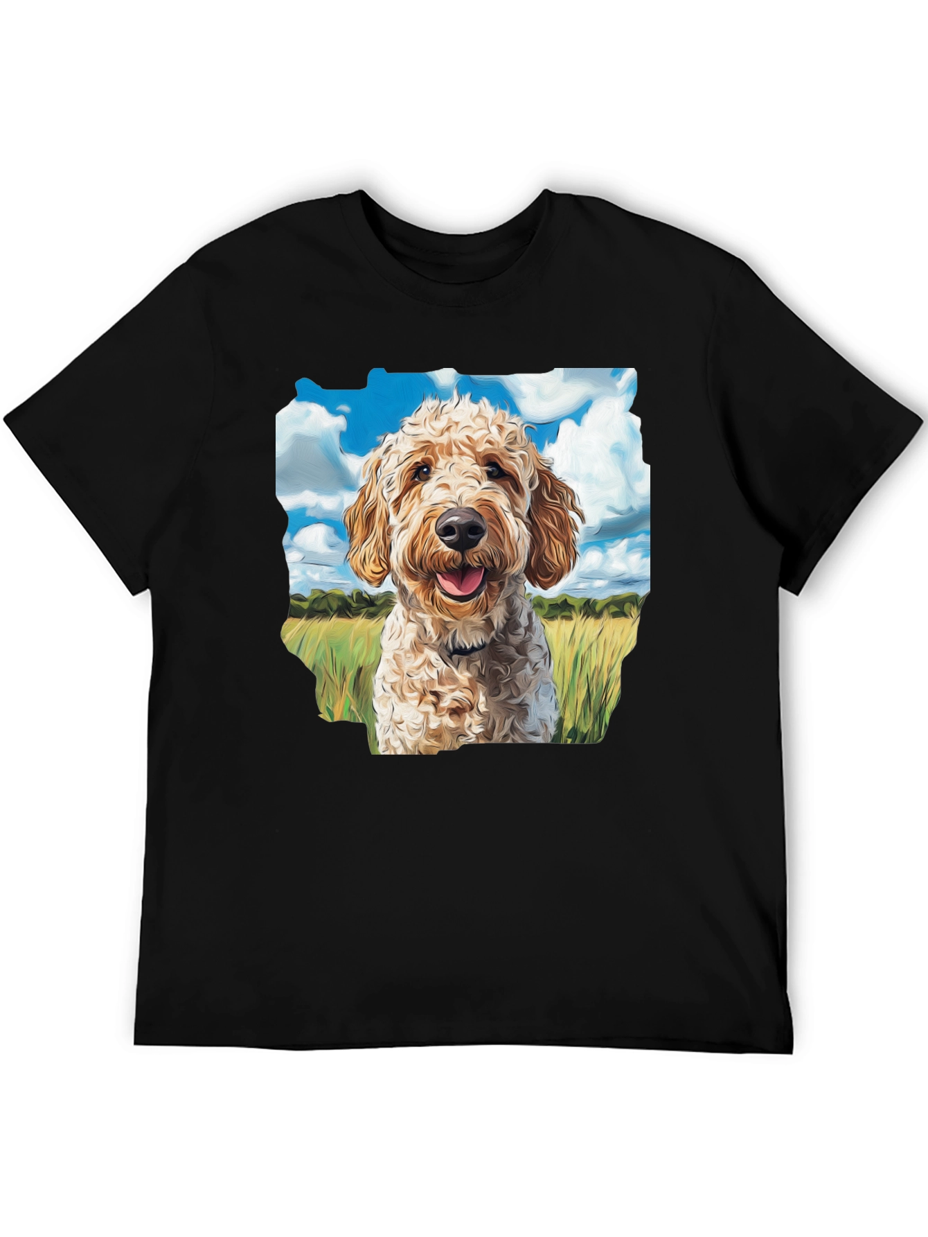 Goldendoodle Dog Lover T-Shirt - Black