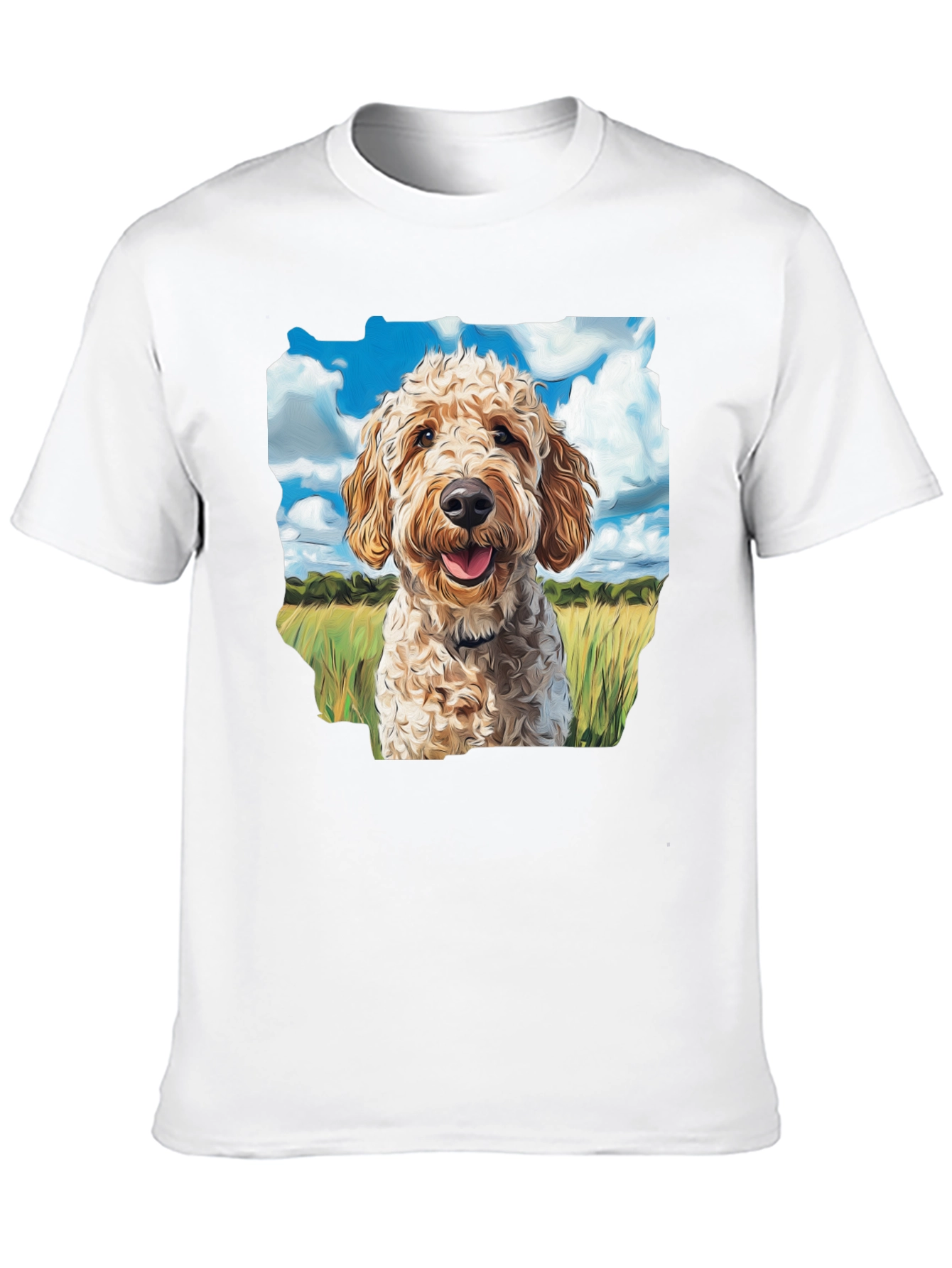 Goldendoodle Dog Lover T-Shirt - Black
