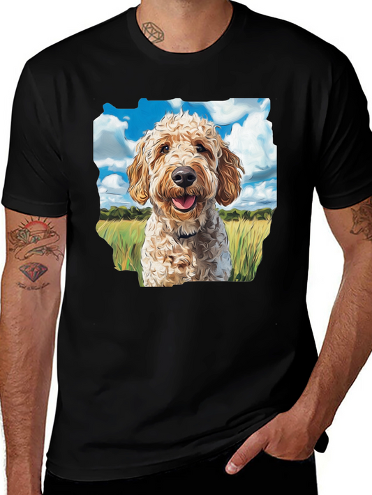 Goldendoodle Dog Lover T-Shirt - Black