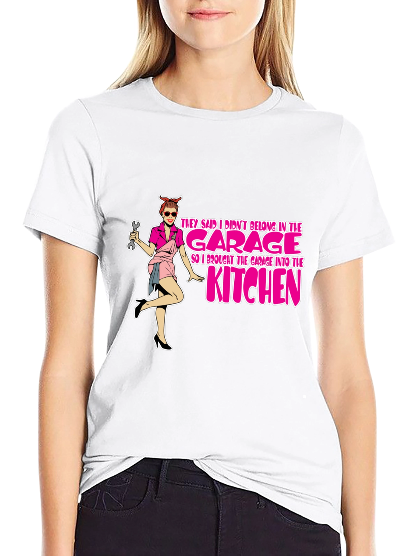 Garage to Kitchen Black T-Shirt