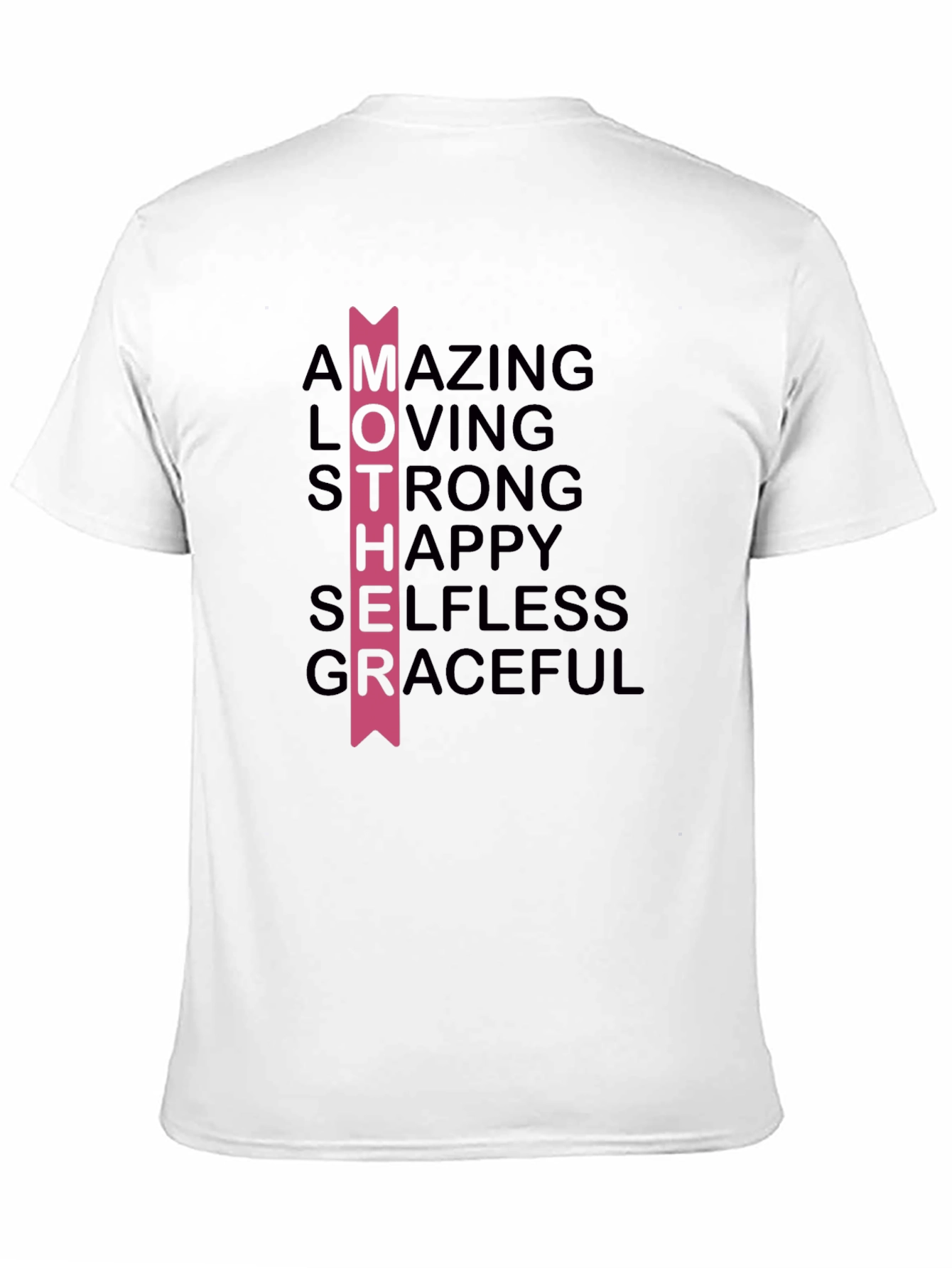 Mother Acronym Graphic T-Shirt - Black