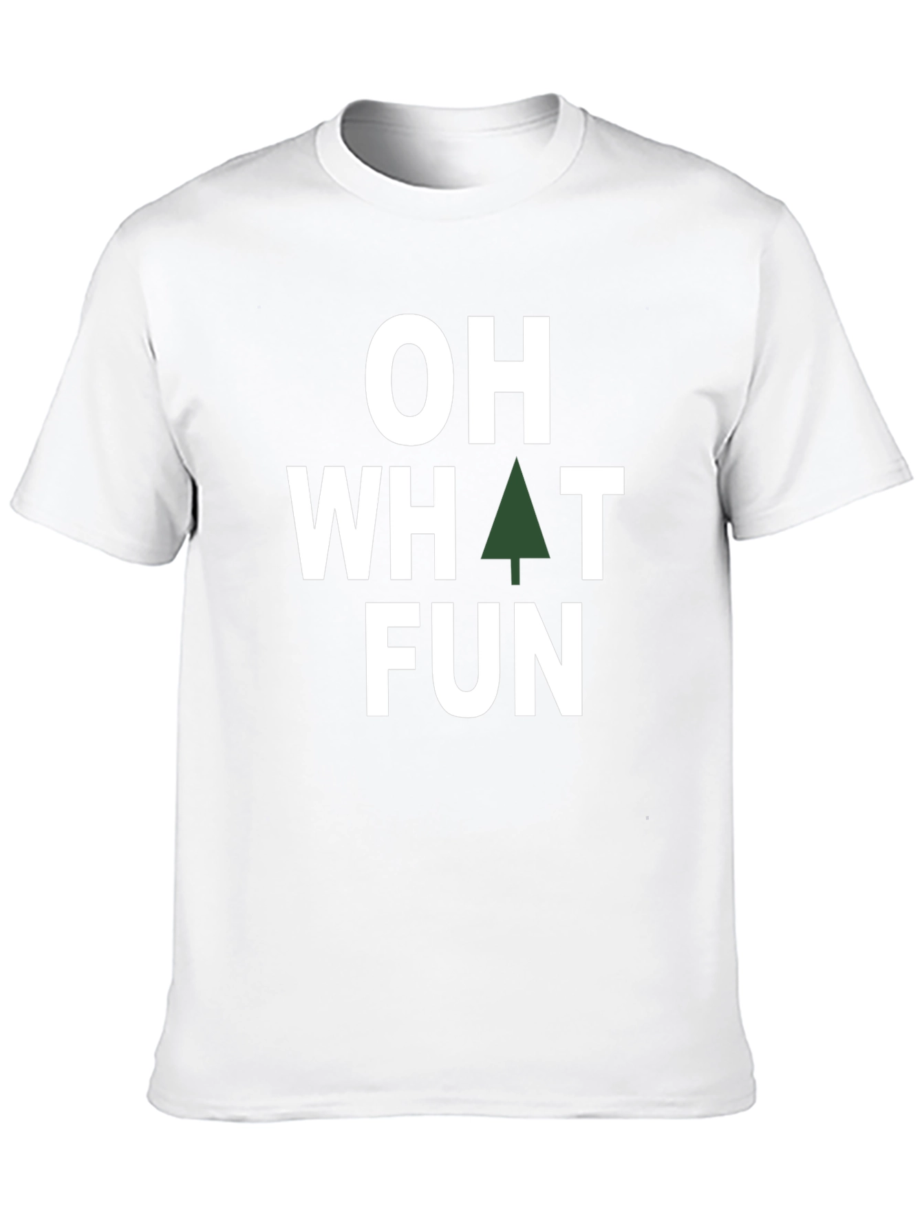 Oh What Fun Holiday T-Shirt - Black