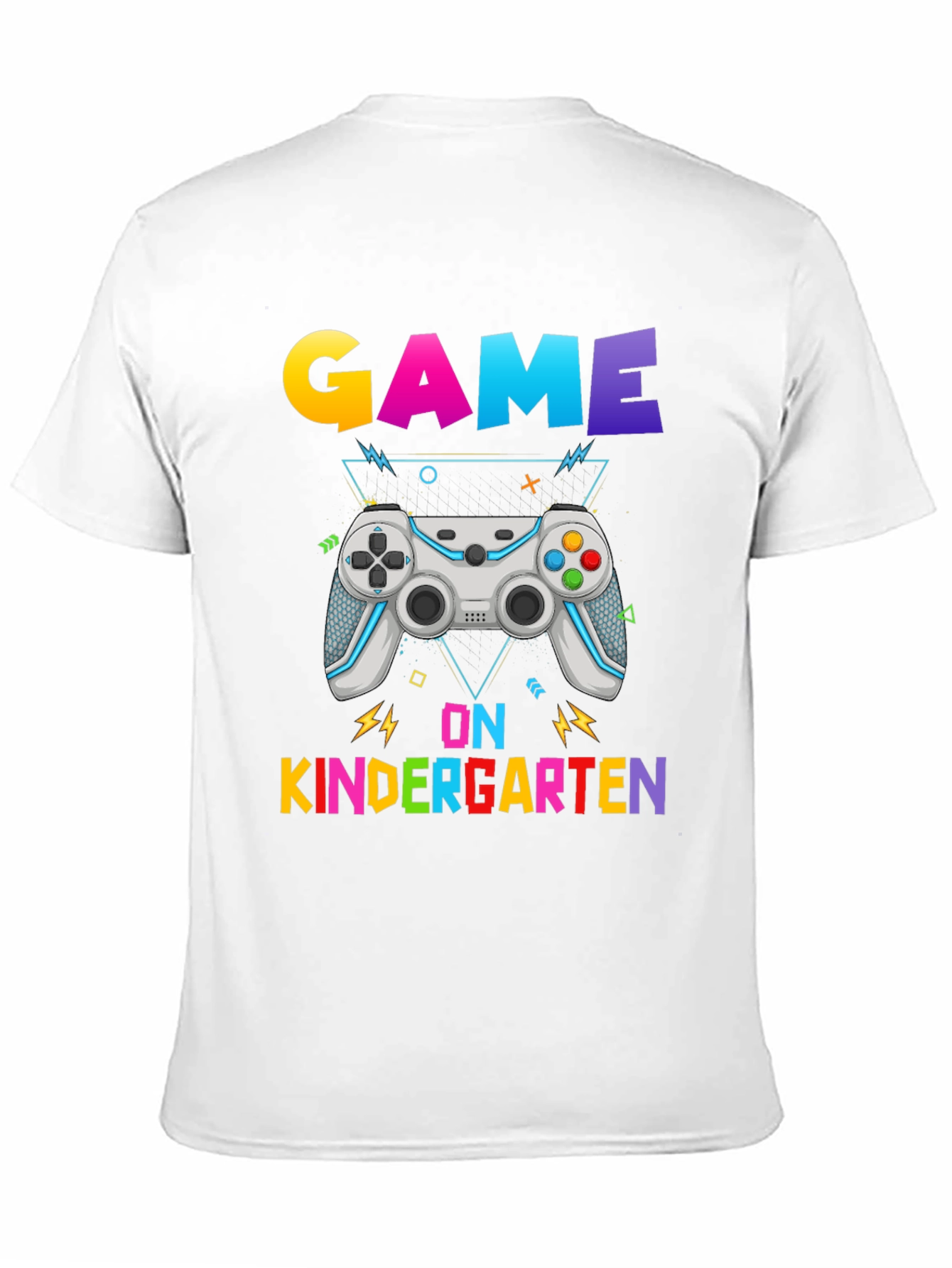 Game On Kindergarten Black T-Shirt