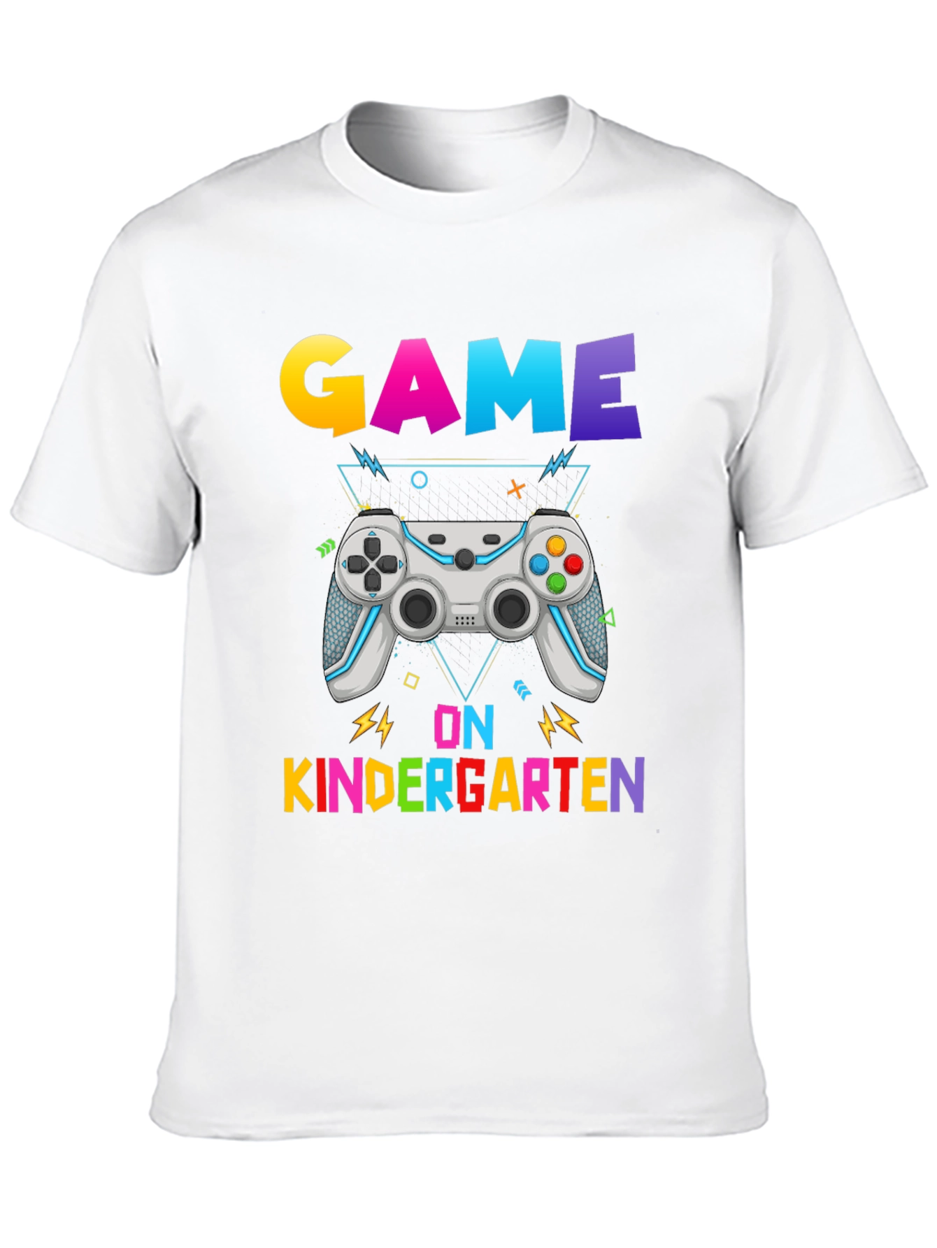 Game On Kindergarten Black T-Shirt