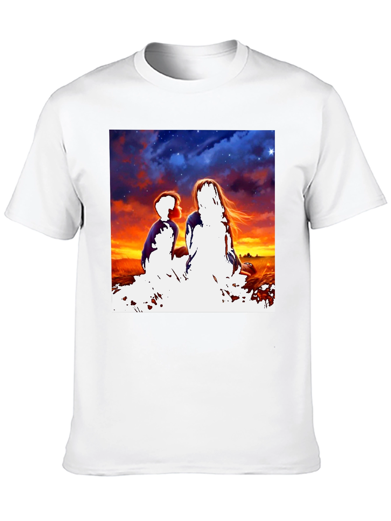 Sunset Silhouette Graphic Tee