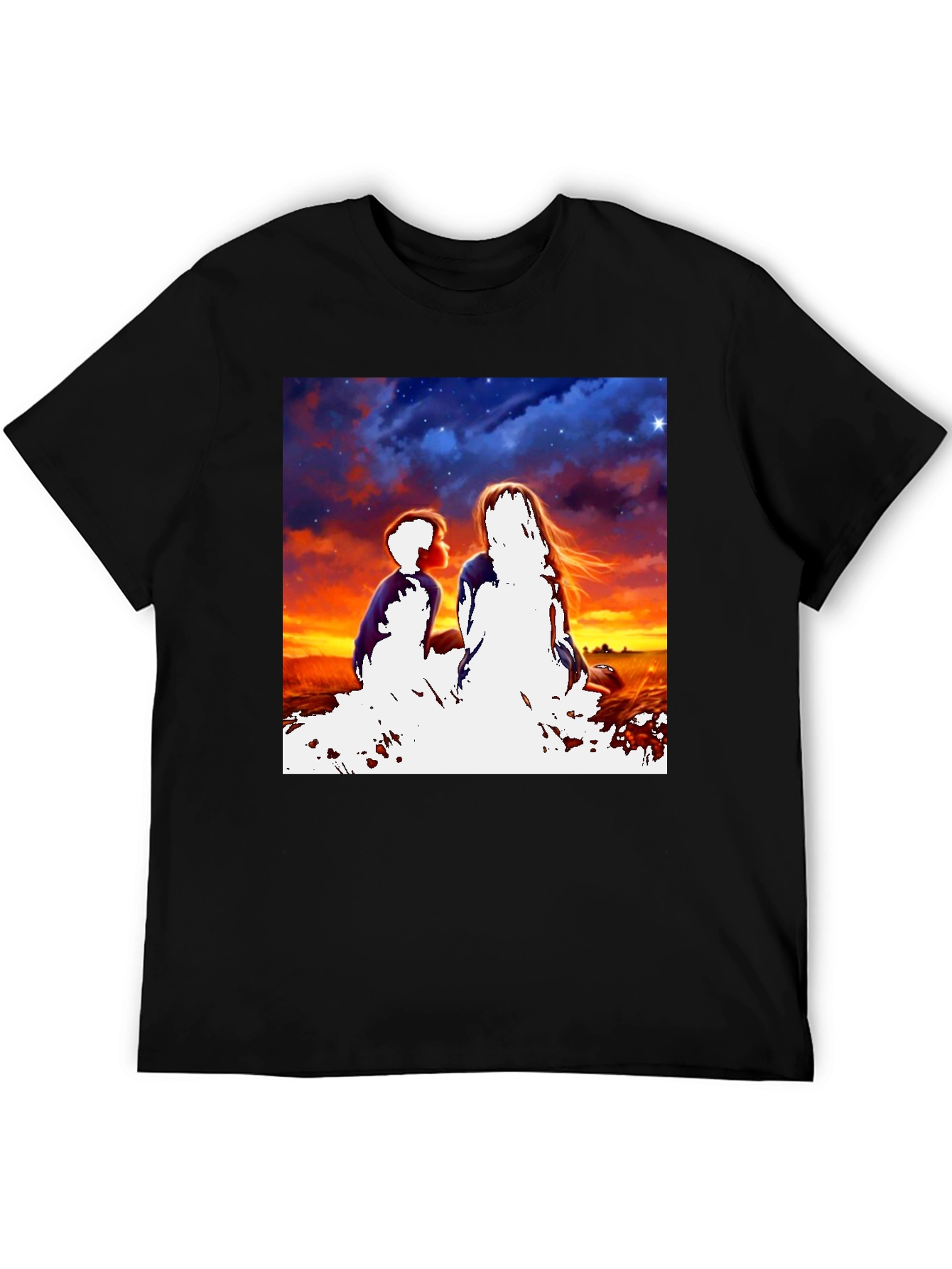 Sunset Silhouette Graphic Tee