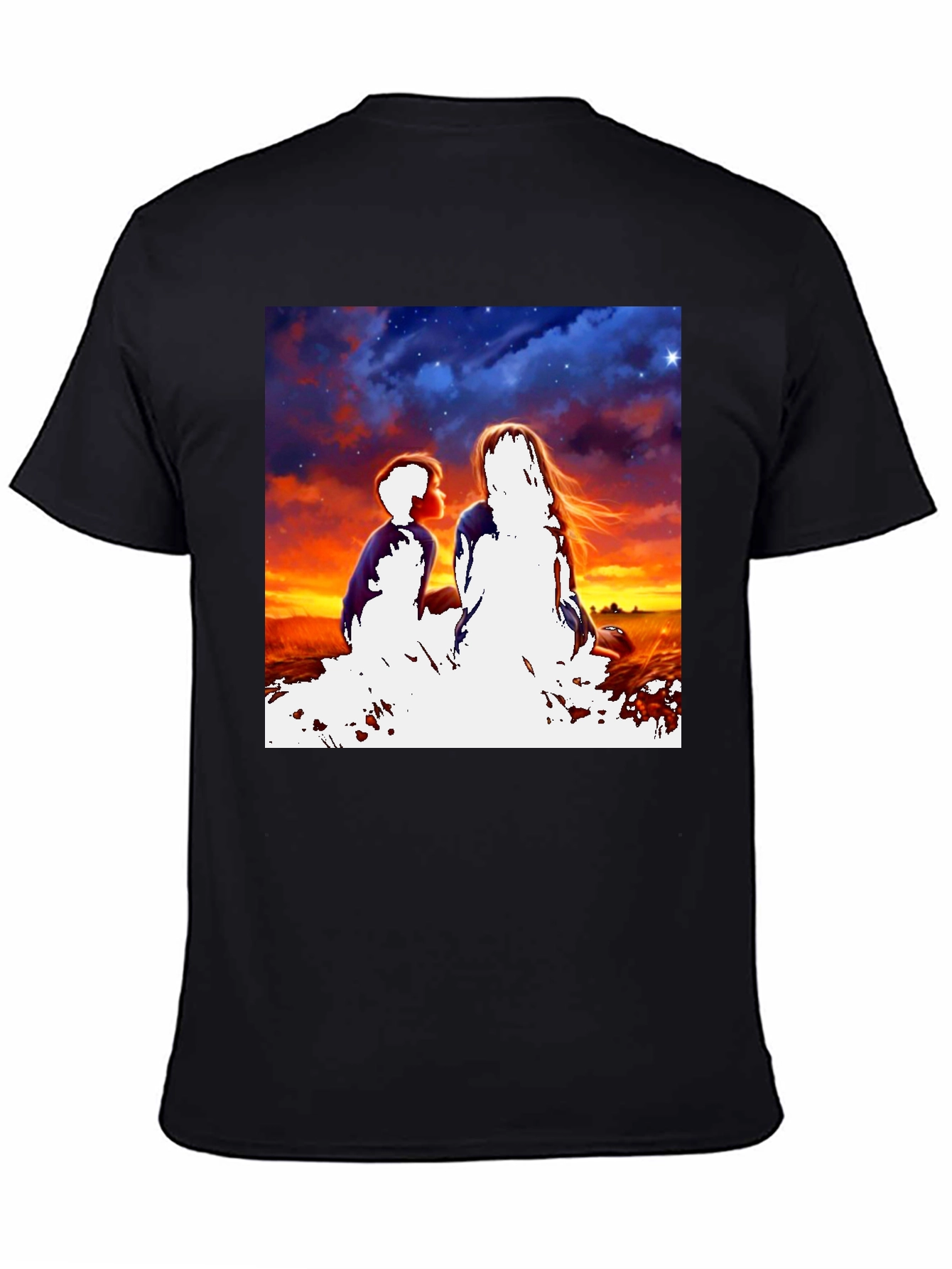 Sunset Silhouette Graphic Tee