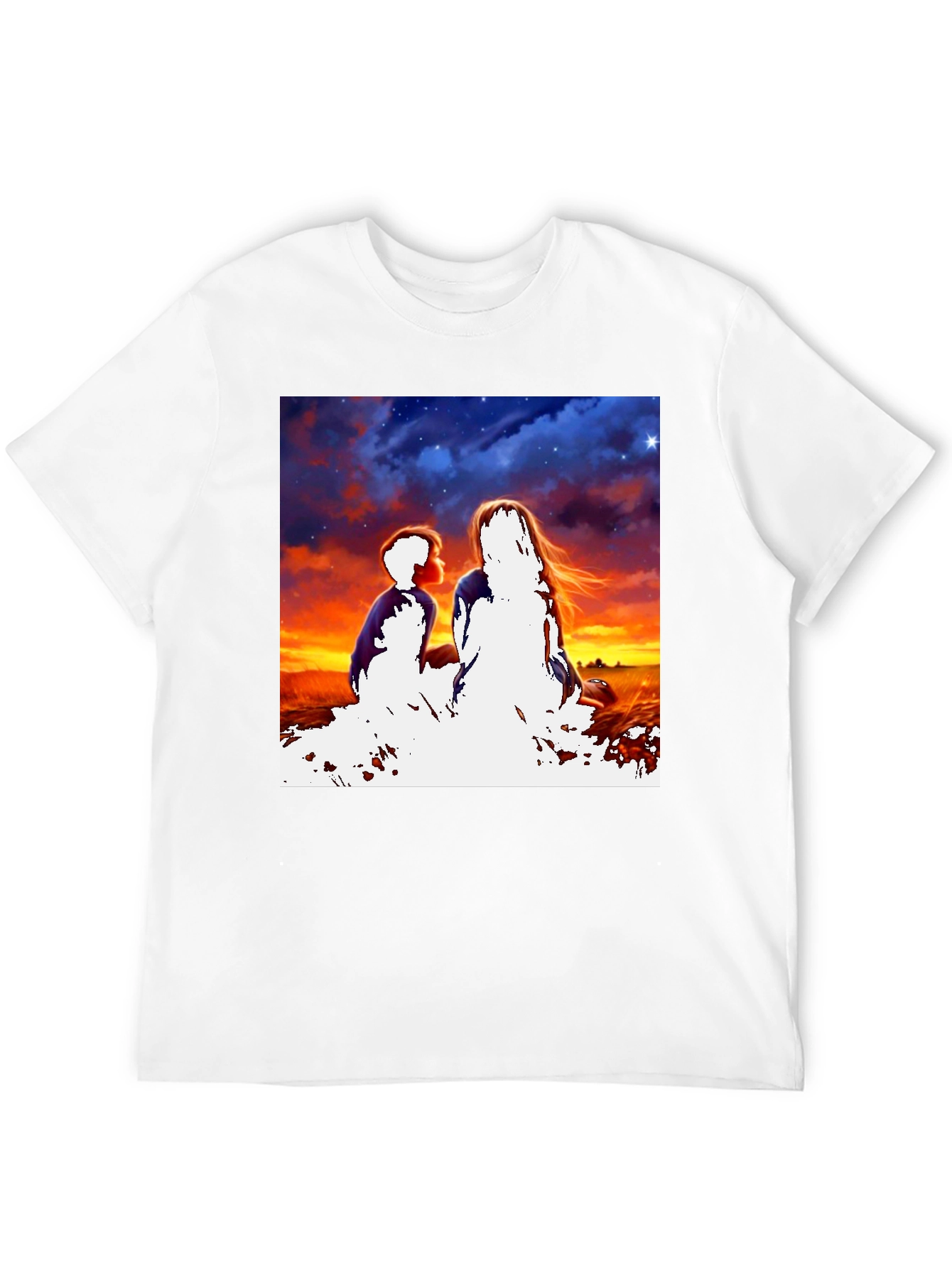 Sunset Silhouette Graphic Tee