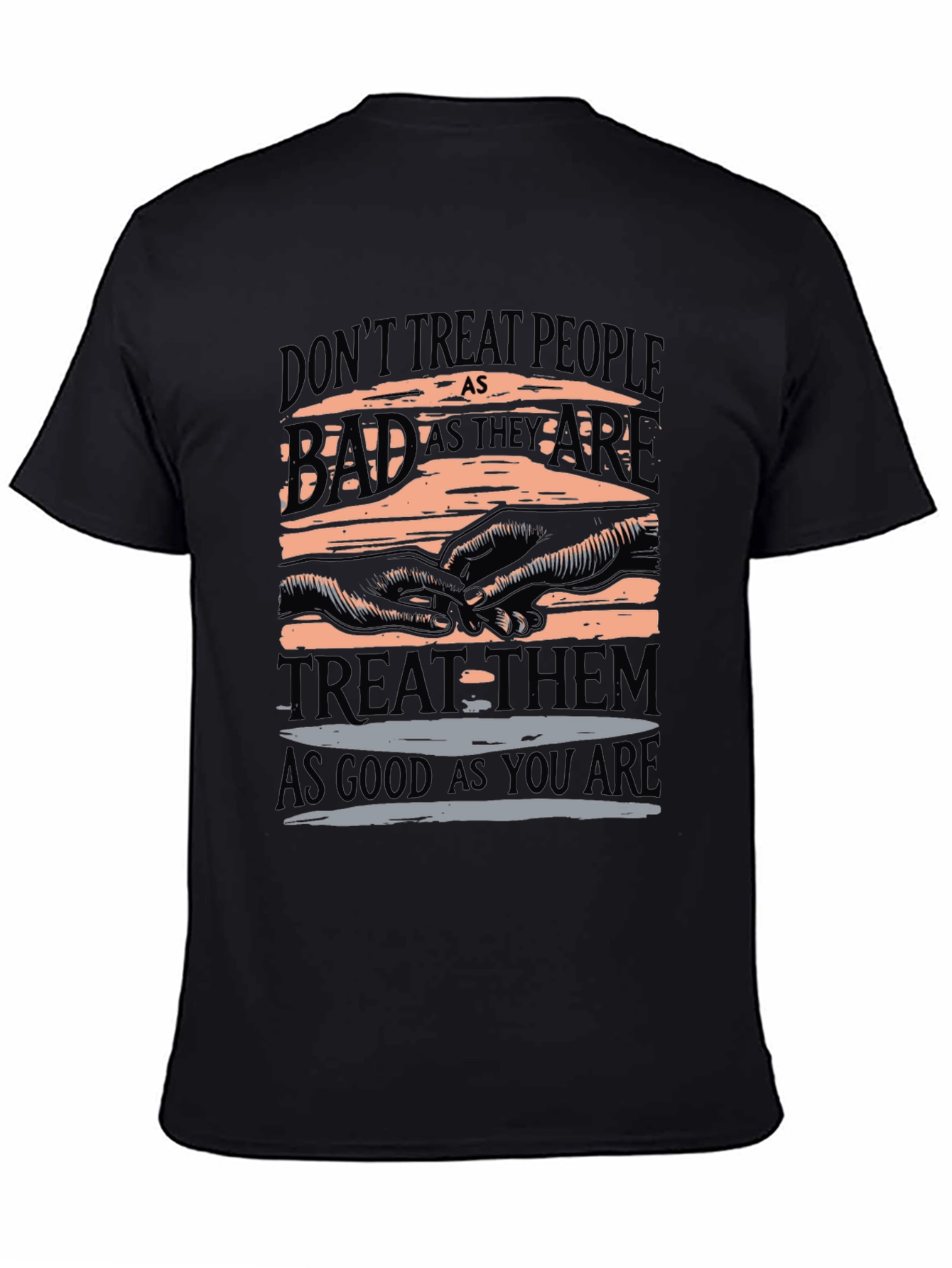 Inspirational Graphic T-Shirt - Treat Others Well