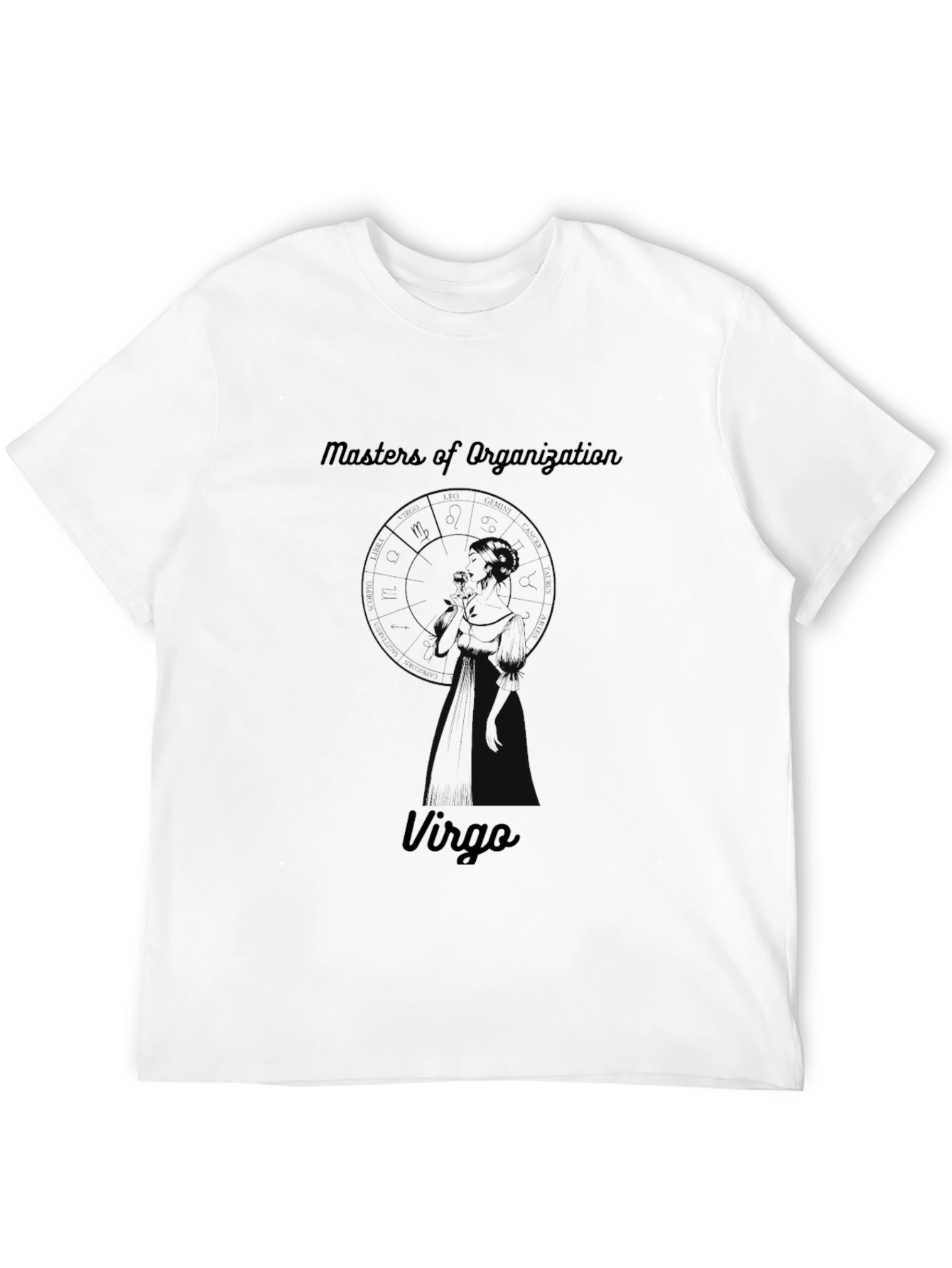 Virgo Zodiac T-Shirt - Masters of Organization