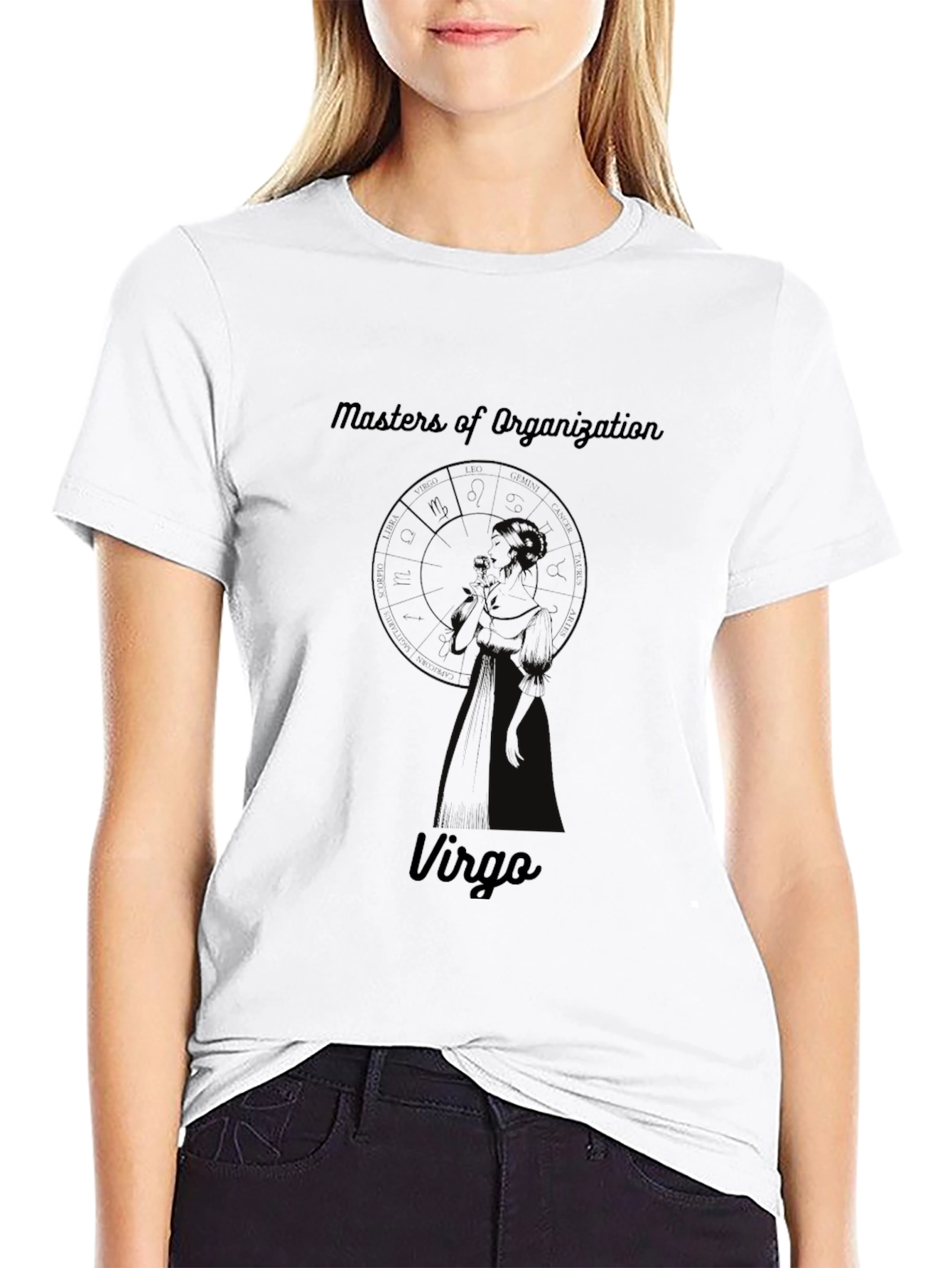 Virgo Zodiac T-Shirt - Masters of Organization
