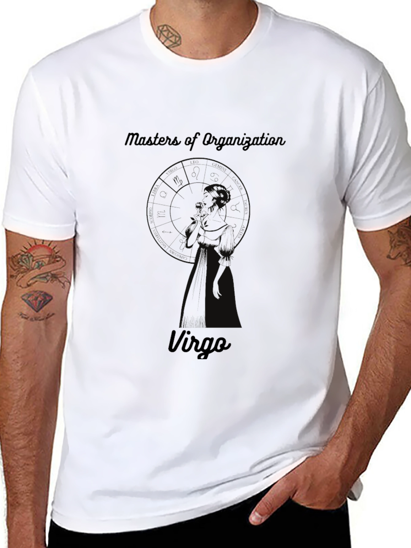 Virgo Zodiac T-Shirt - Masters of Organization