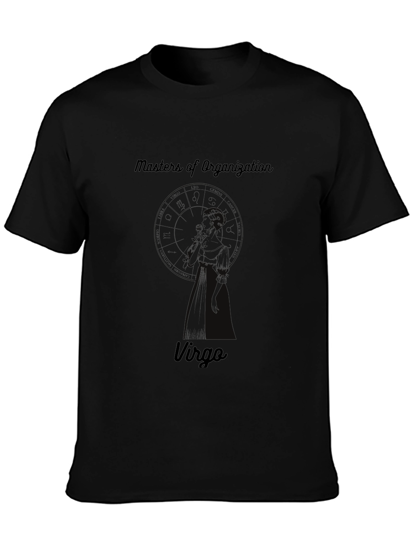 Virgo Zodiac T-Shirt - Masters of Organization