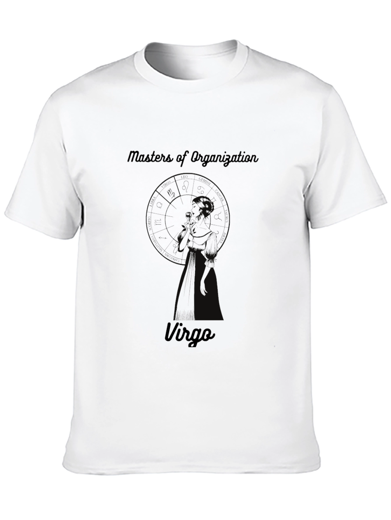 Virgo Zodiac T-Shirt - Masters of Organization