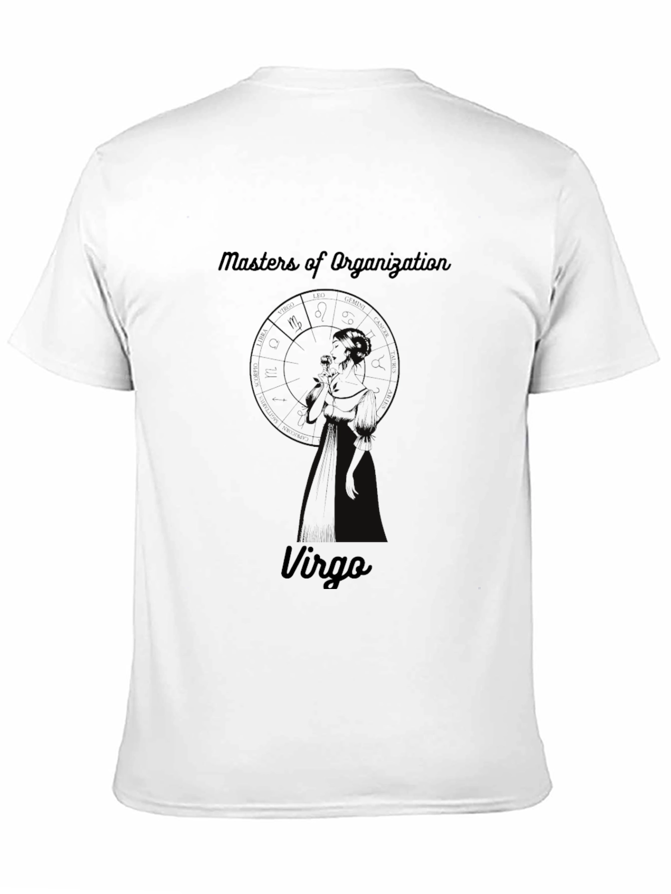 Virgo Zodiac T-Shirt - Masters of Organization