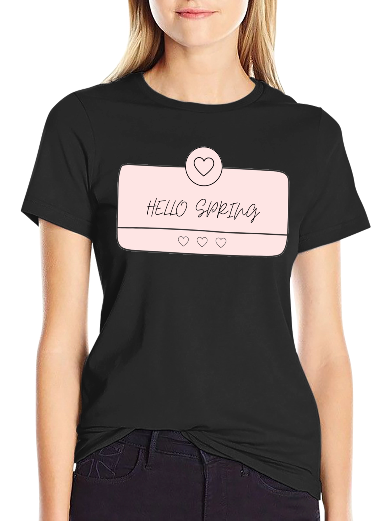 Hello Spring Graphic T-Shirt