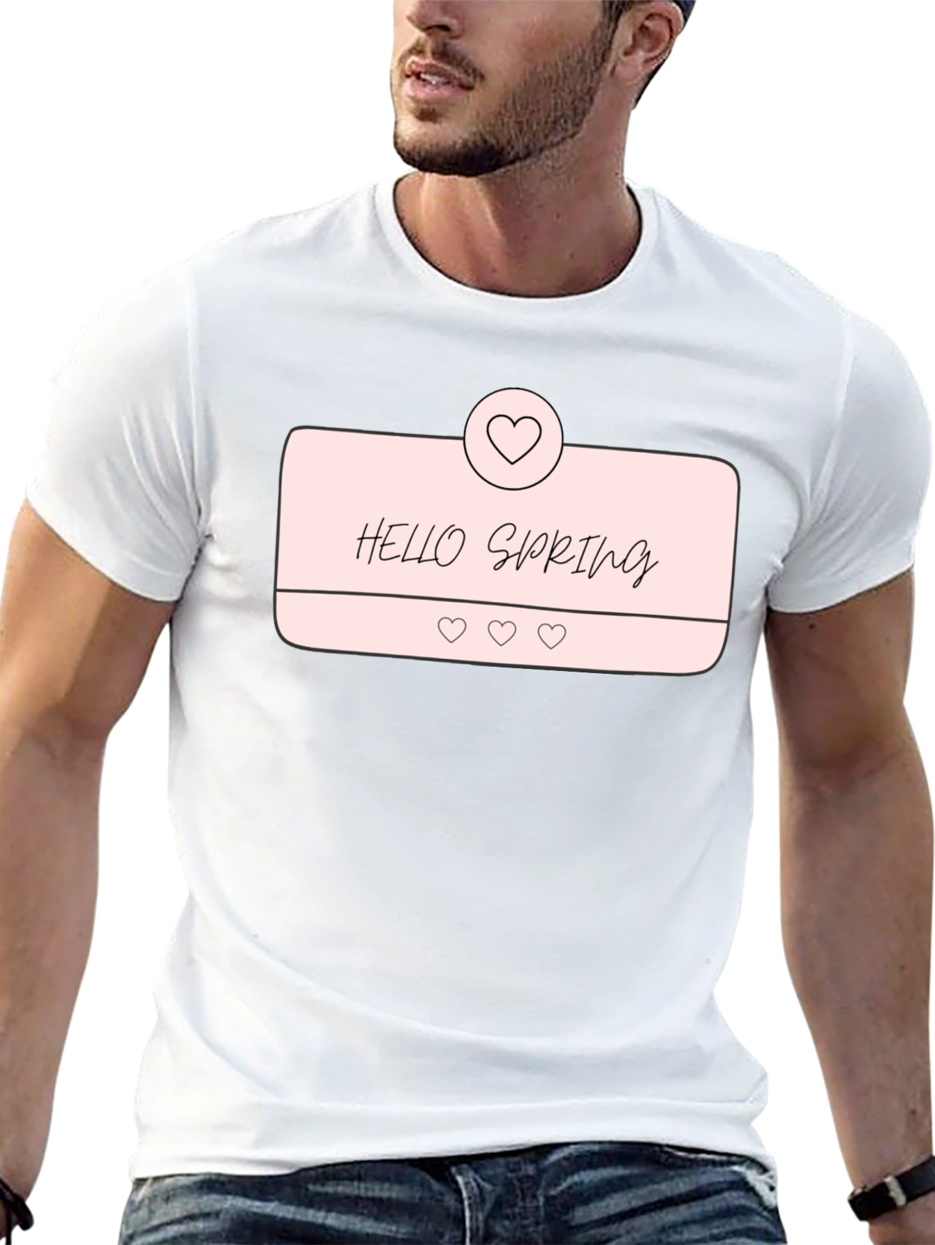 Hello Spring Graphic T-Shirt