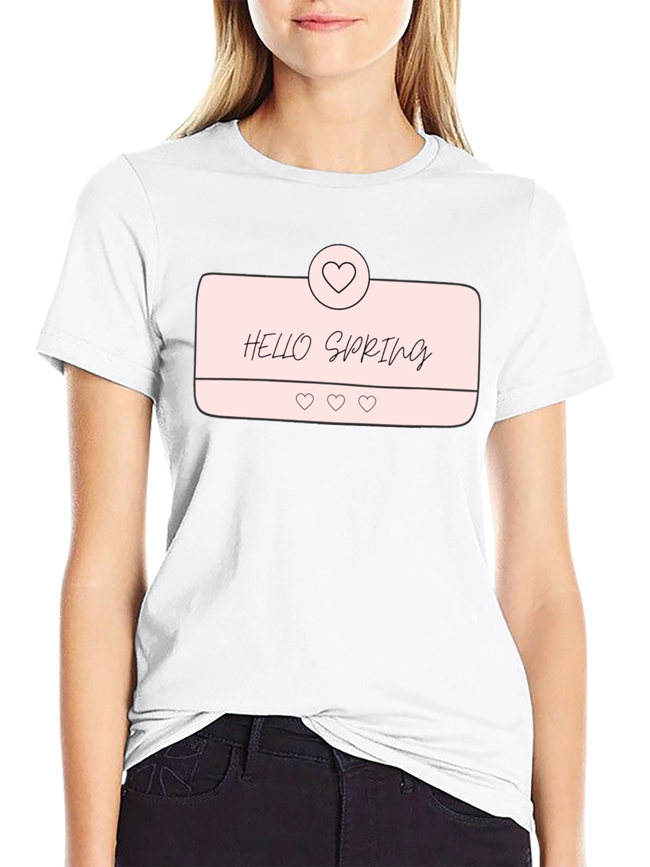 Hello Spring Graphic T-Shirt