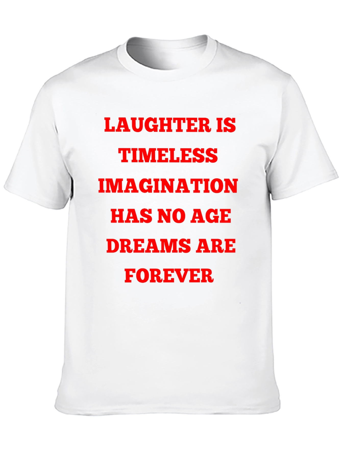 Laughter is Timeless Graphic Tee - Black