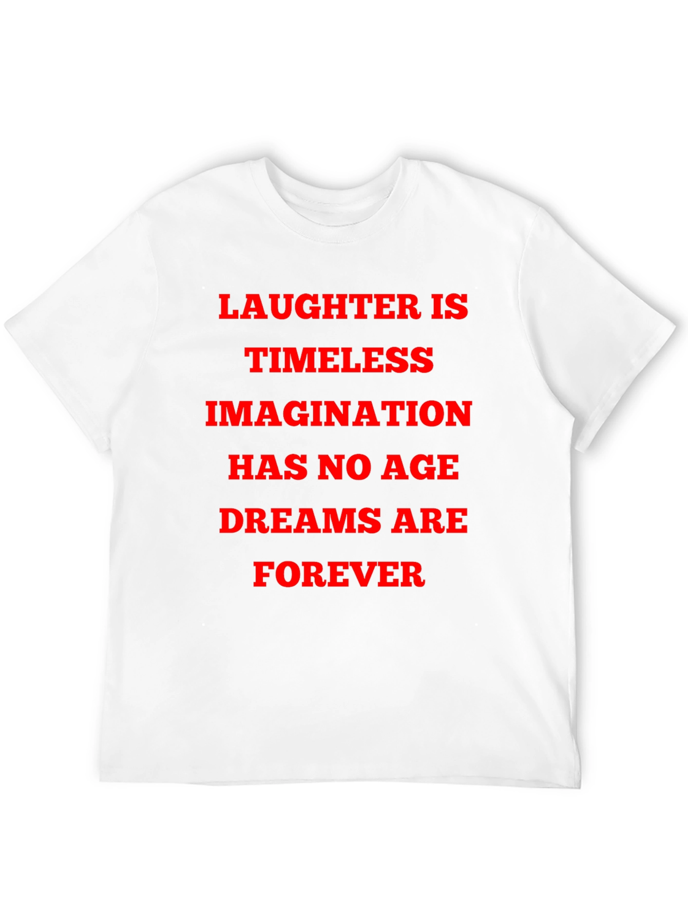 Laughter is Timeless Graphic Tee - Black