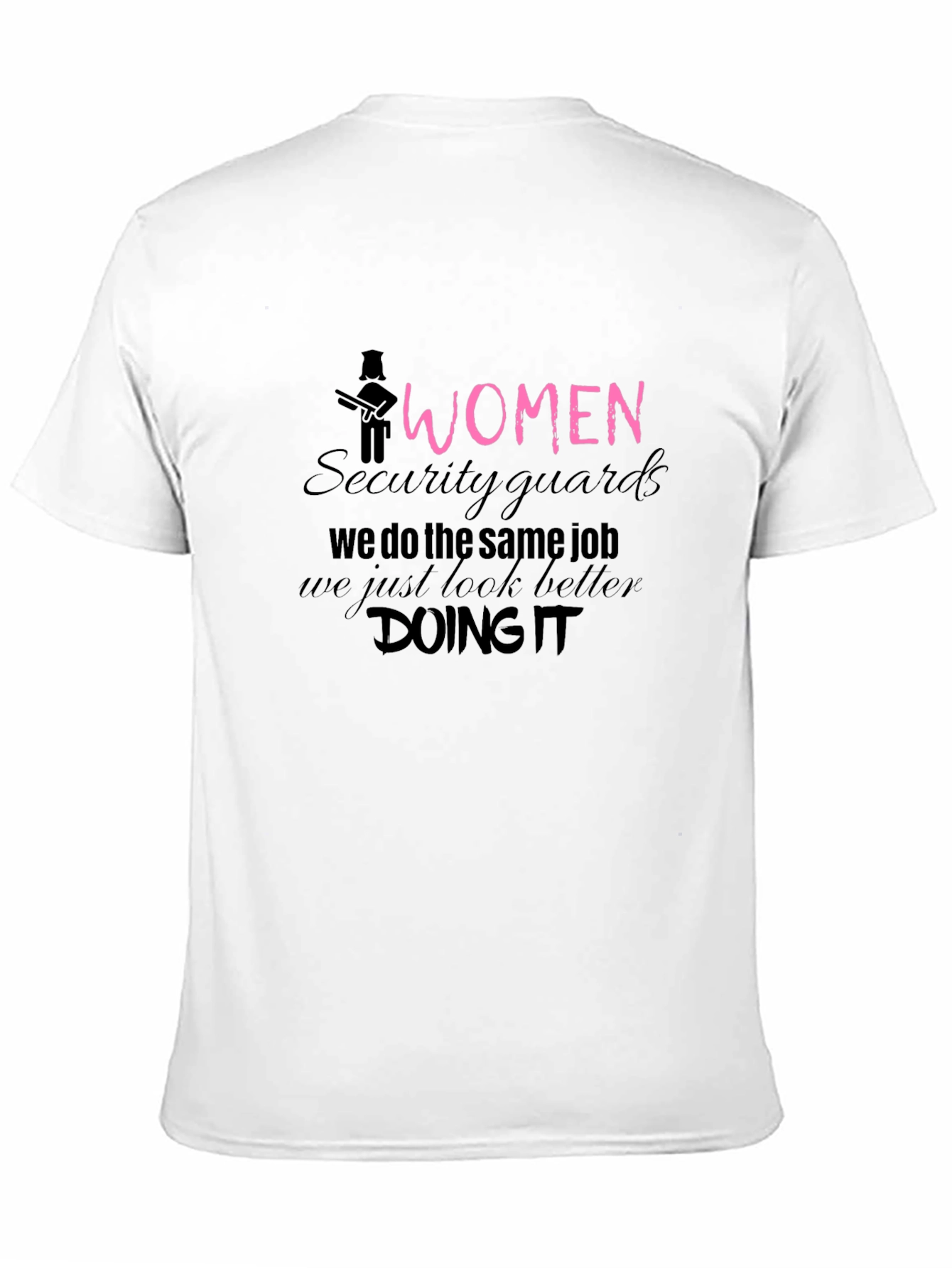 Women Security Guard T-Shirt