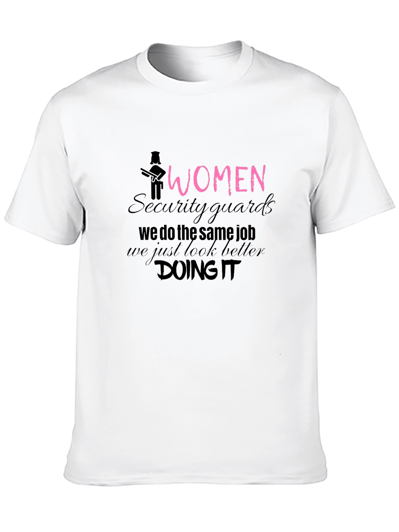 Women Security Guard T-Shirt