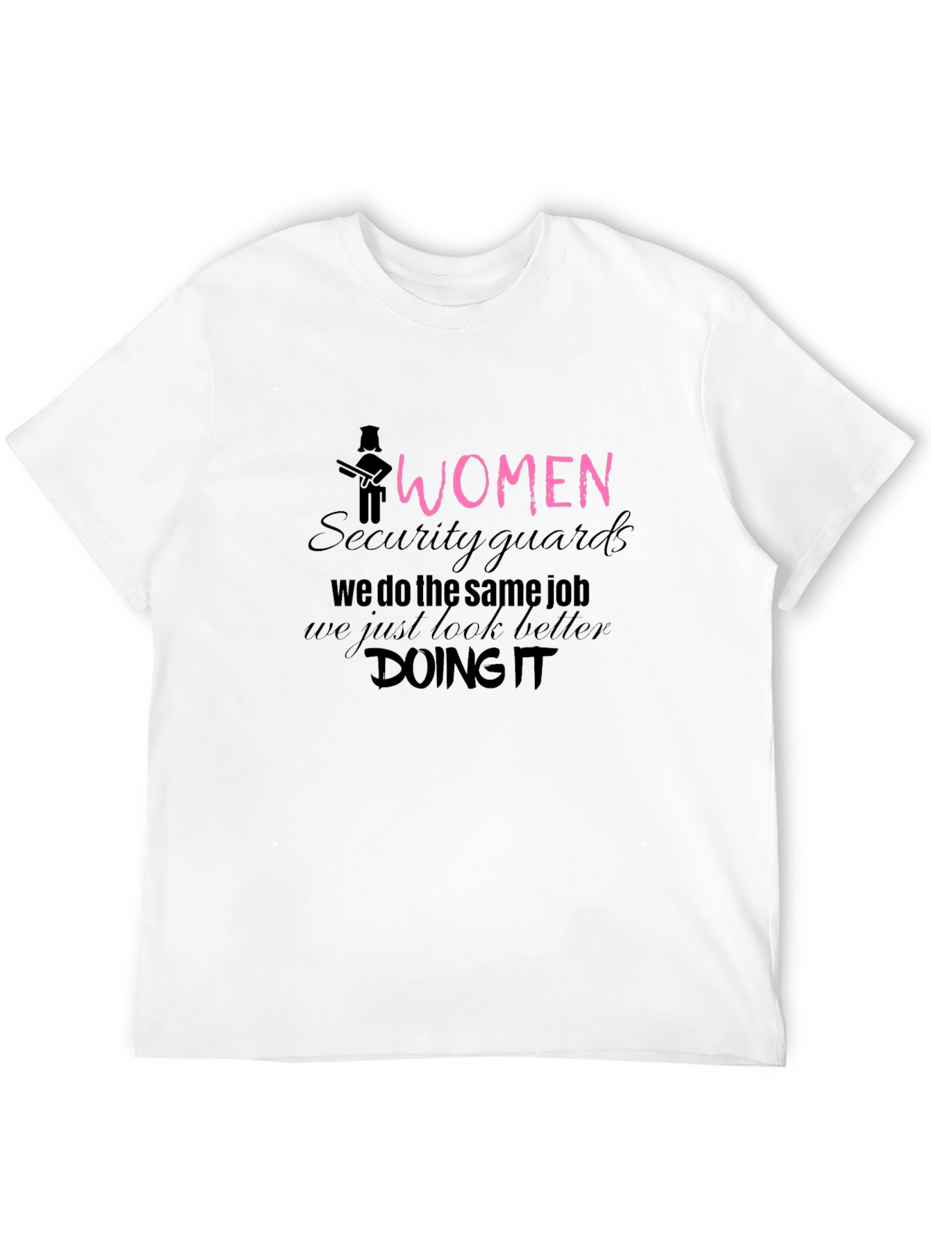 Women Security Guard T-Shirt