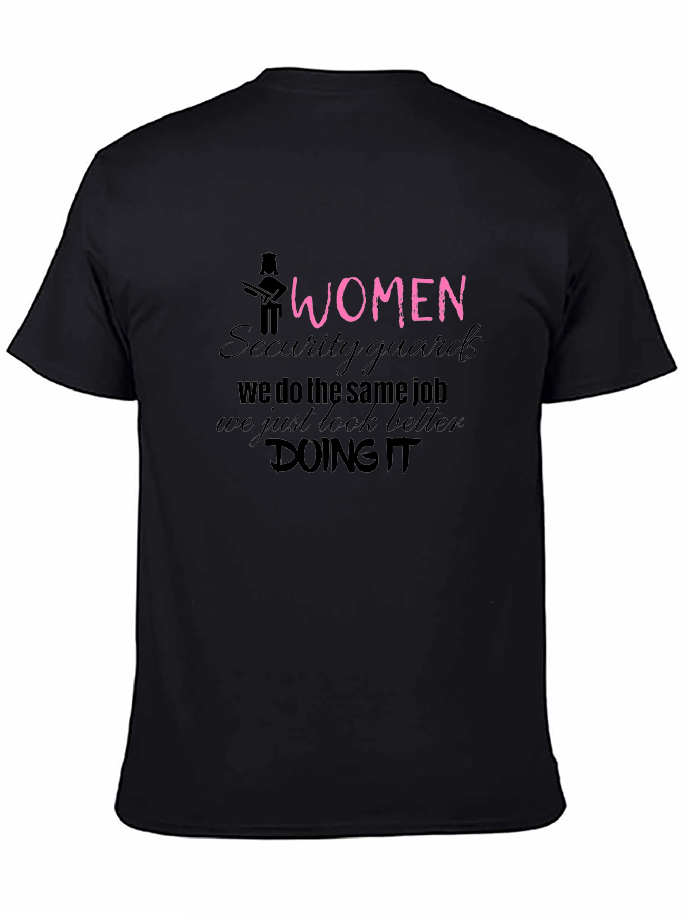 Women Security Guard T-Shirt