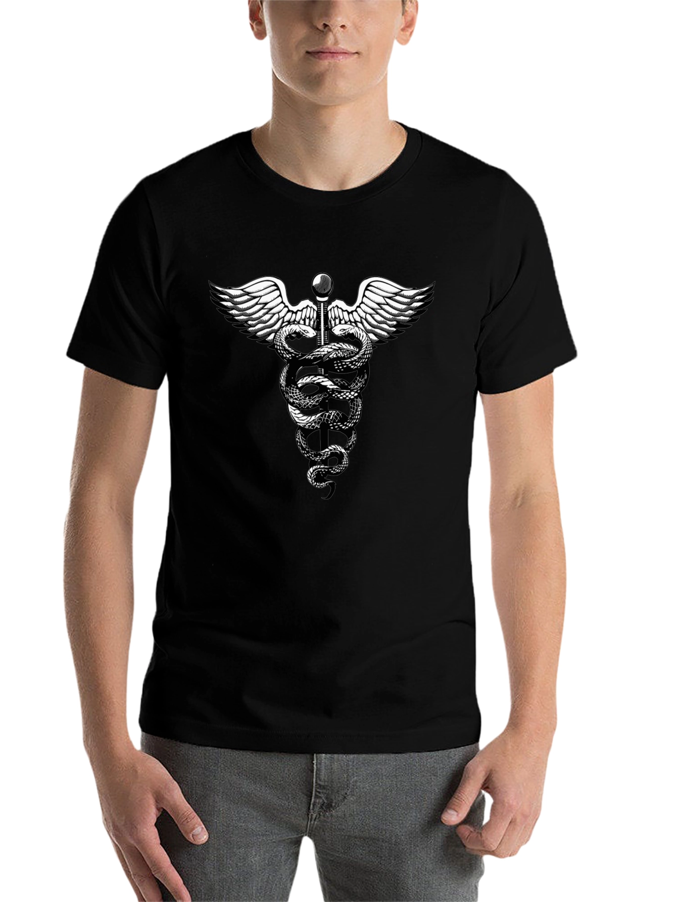 Caduceus Graphic T-Shirt