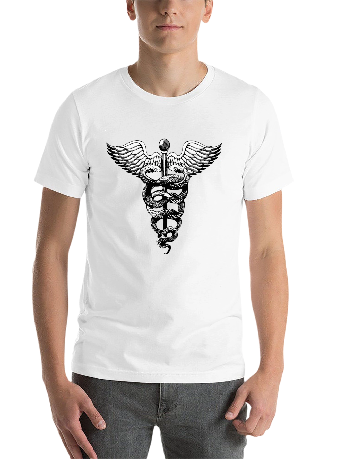 Caduceus Graphic T-Shirt