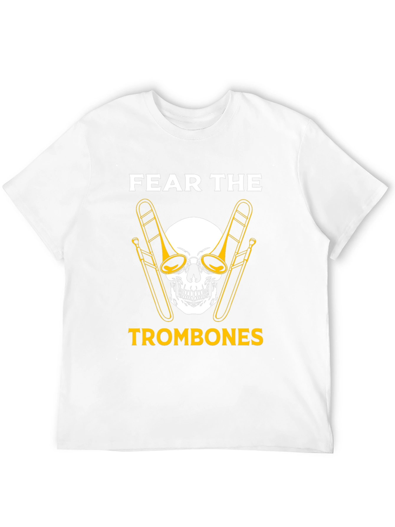 Fear the Trombones Black Graphic Tee