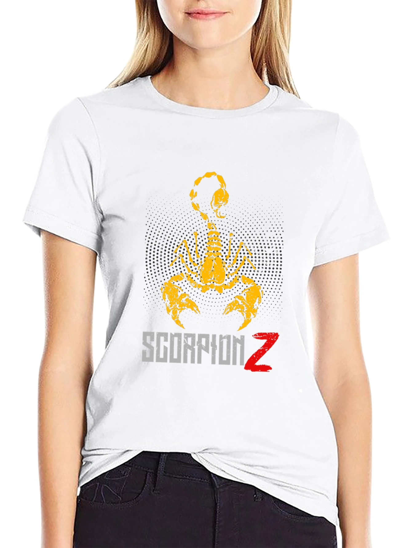 Scorpion Z Graphic T-Shirt - Black