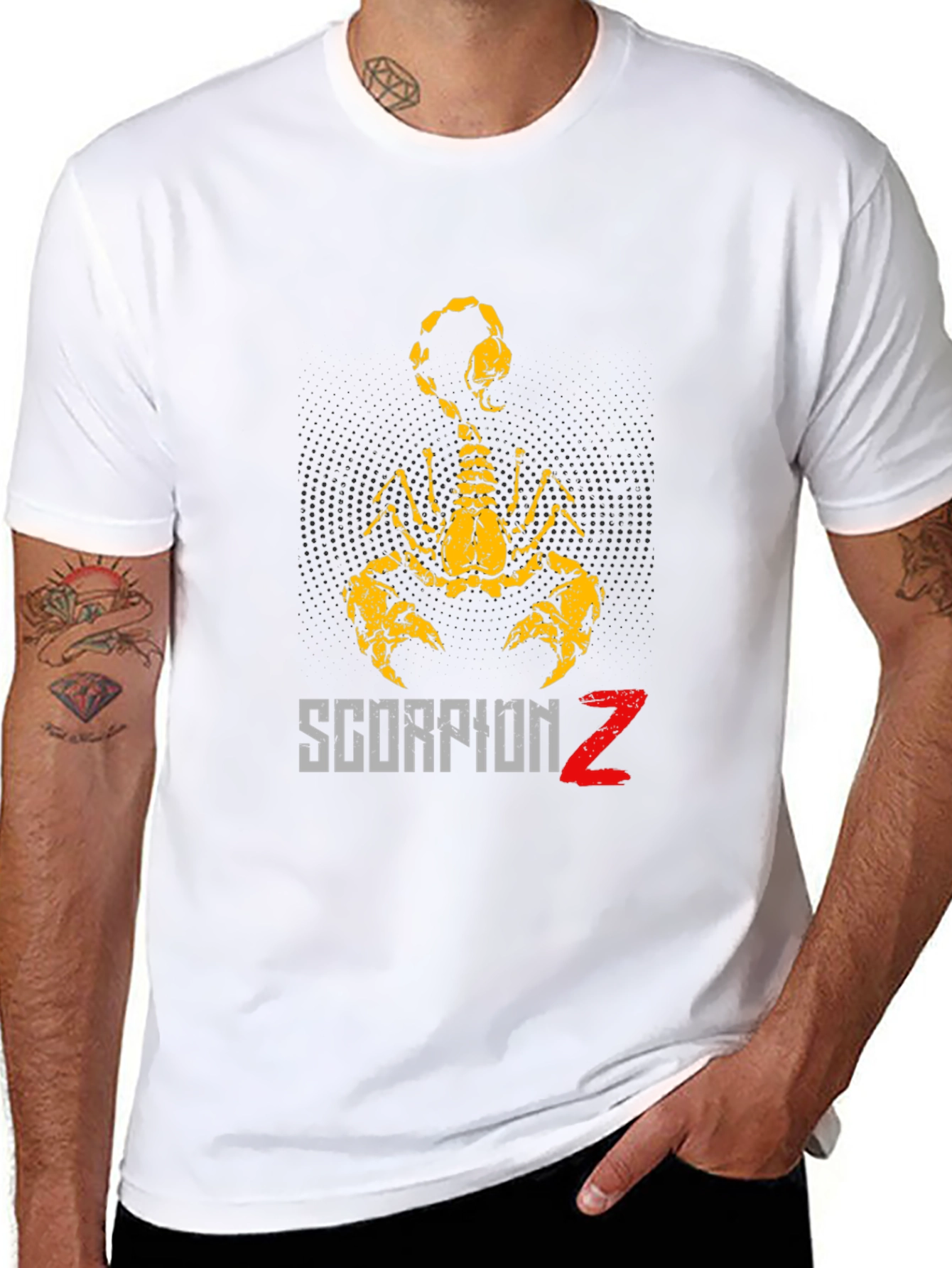 Scorpion Z Graphic T-Shirt - Black