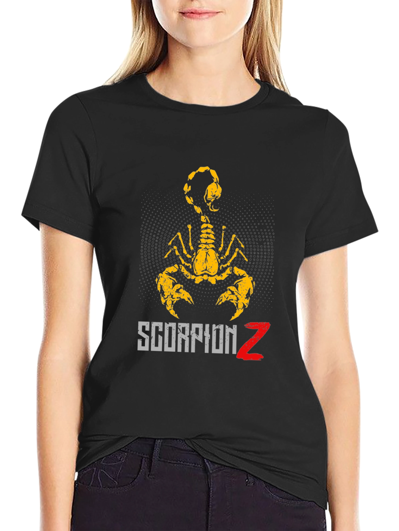 Scorpion Z Graphic T-Shirt - Black