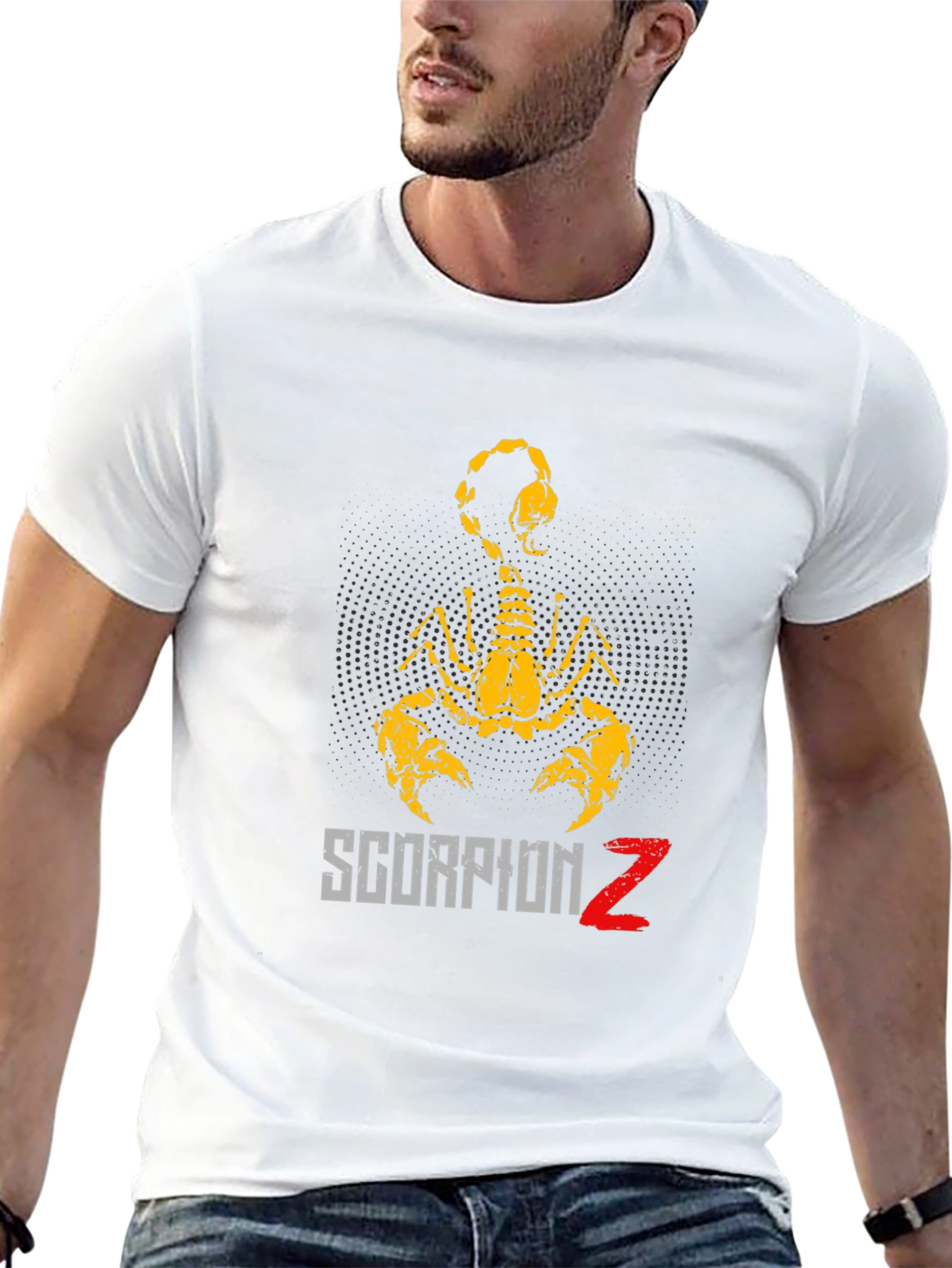 Scorpion Z Graphic T-Shirt - Black