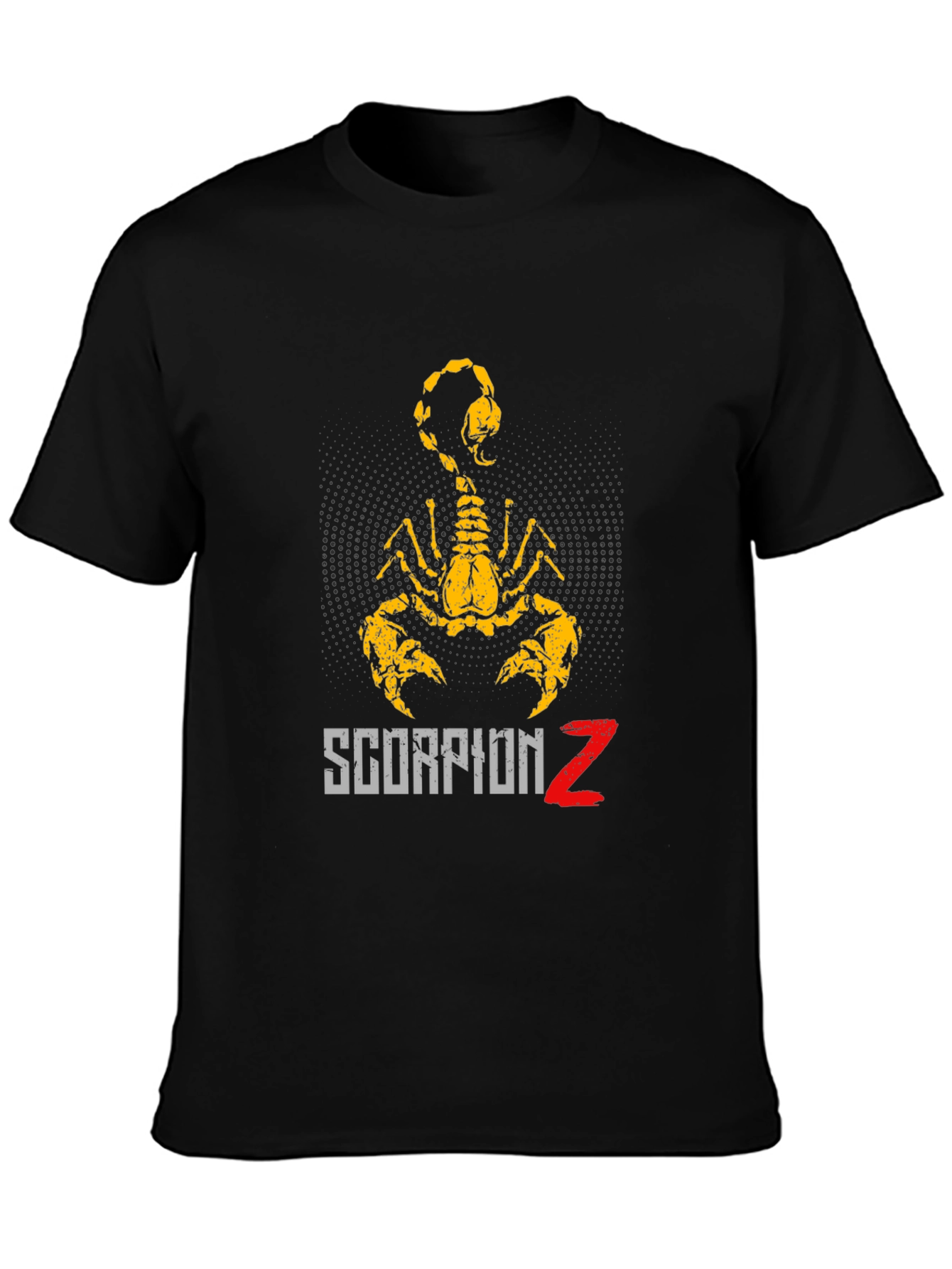 Scorpion Z Graphic T-Shirt - Black