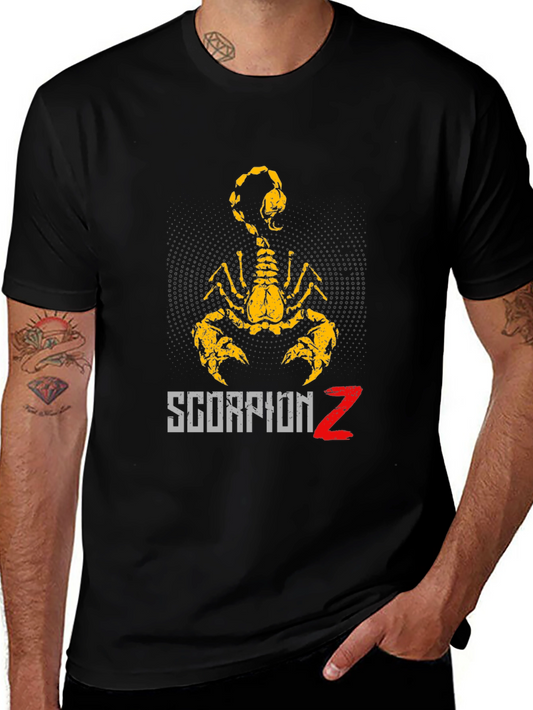 Scorpion Z Graphic T-Shirt - Black