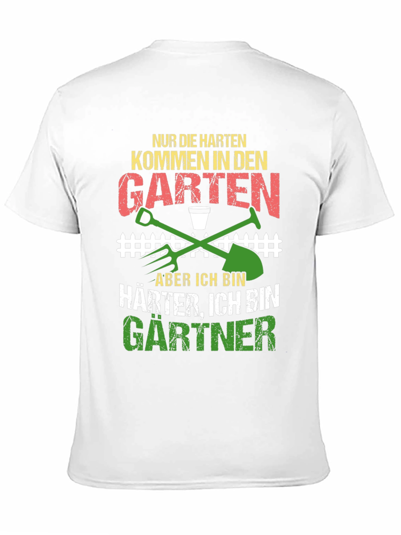 Gardener T-Shirt: Tough Garden Humor Tee