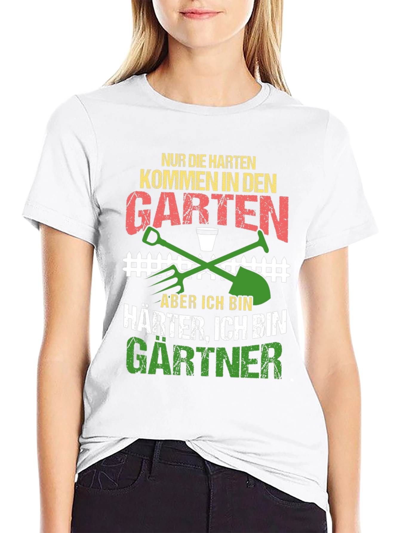 Gardener T-Shirt: Tough Garden Humor Tee