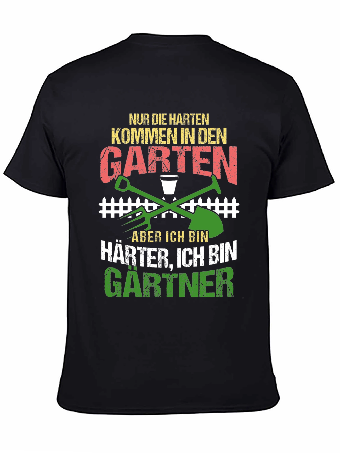 Gardener T-Shirt: Tough Garden Humor Tee