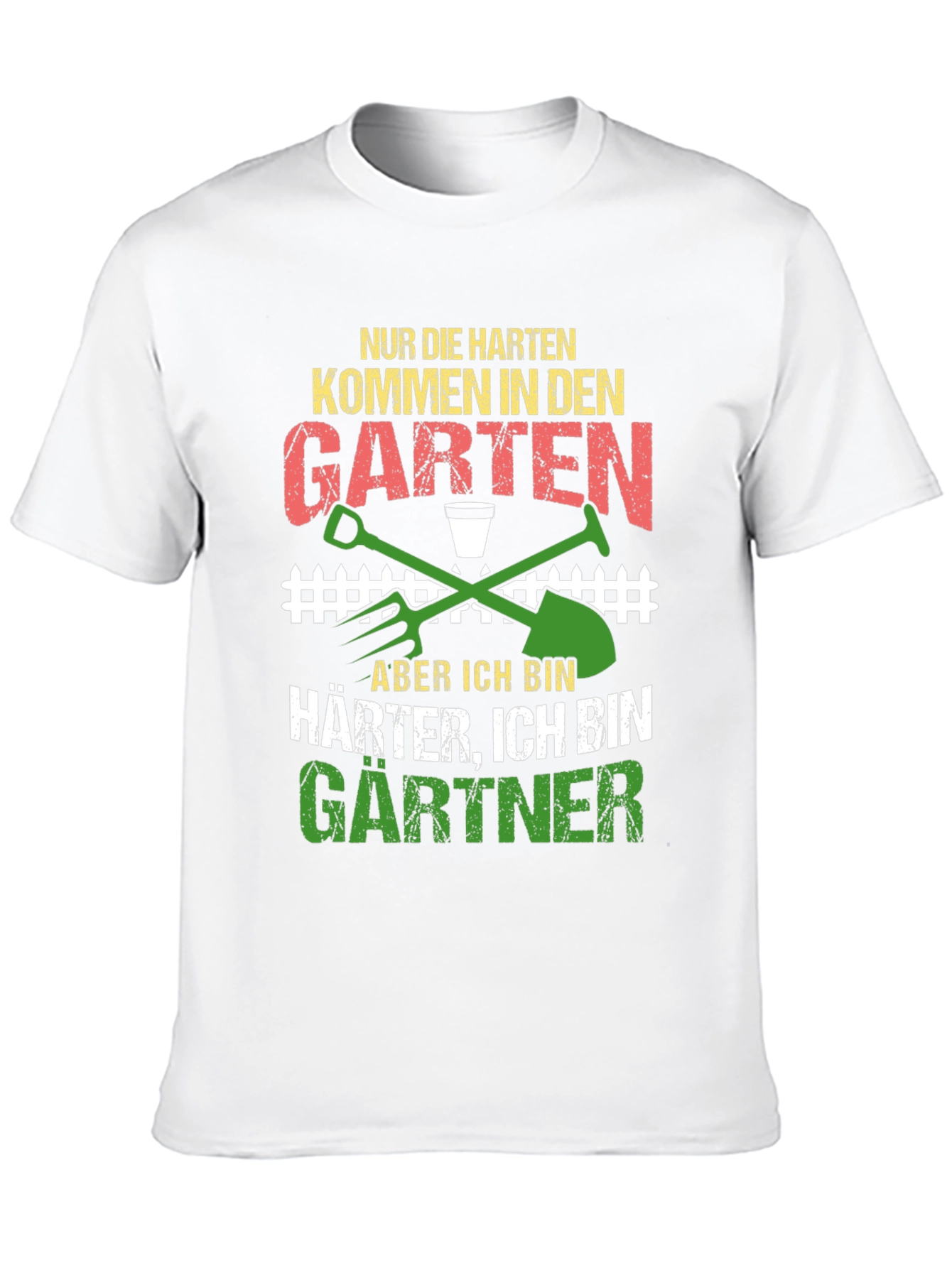 Gardener T-Shirt: Tough Garden Humor Tee